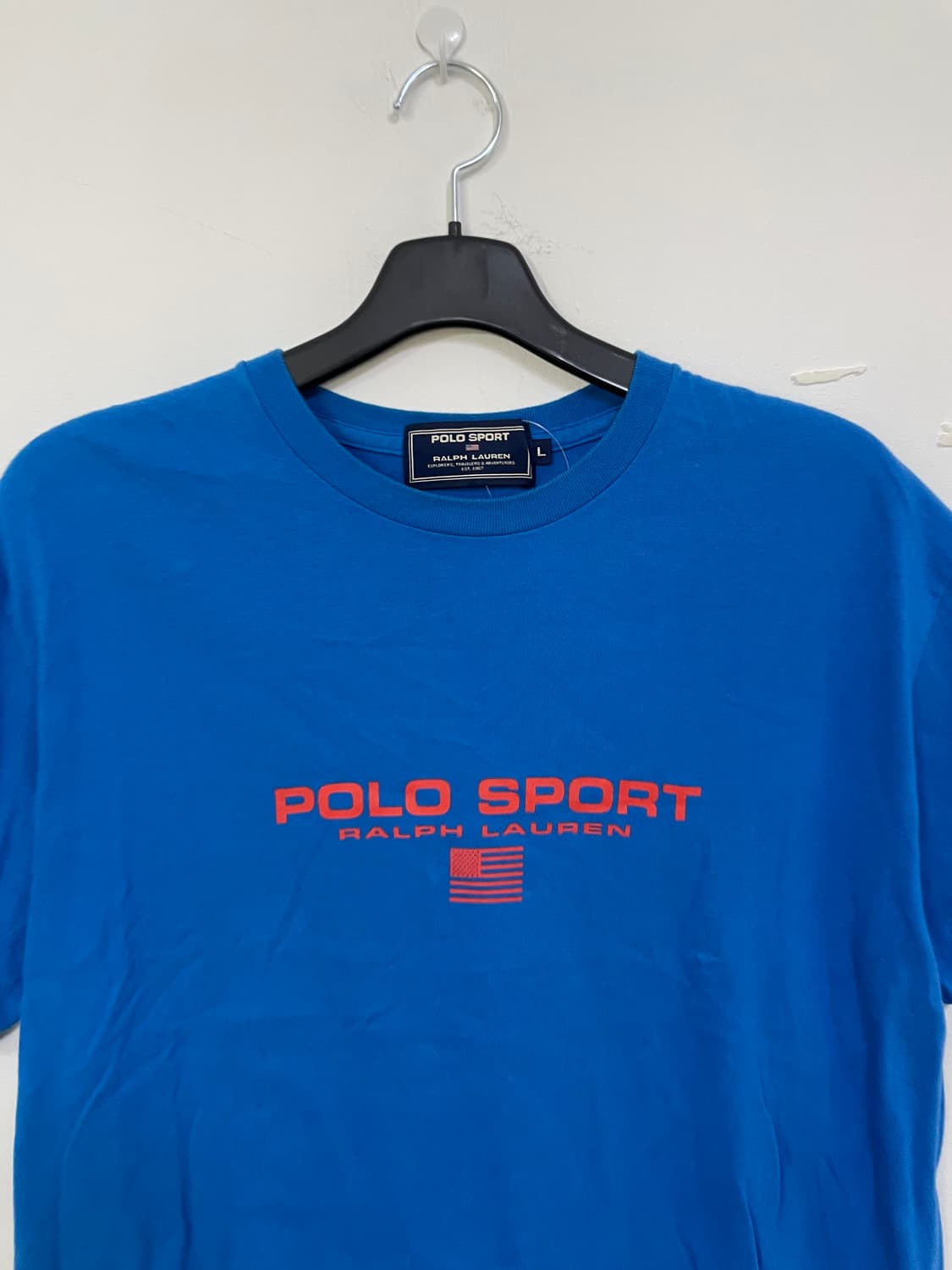 폴로 스포츠 반팔 티셔츠 블루 상품이미지4
