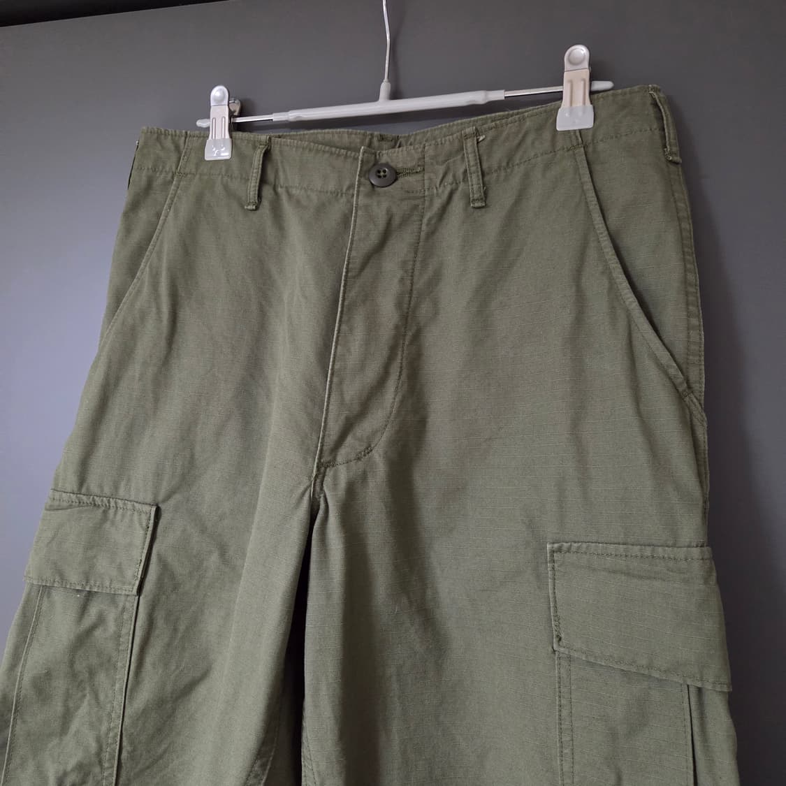 [1] 오어슬로우 6포켓 카고팬츠 빈티지핏 아미 그린 / bdu 밀리터리 상품이미지3