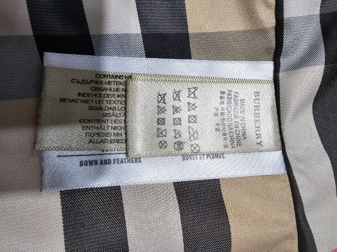 정품 버버리 블랙 벨티드 롱패딩 ~55반 상품이미지9