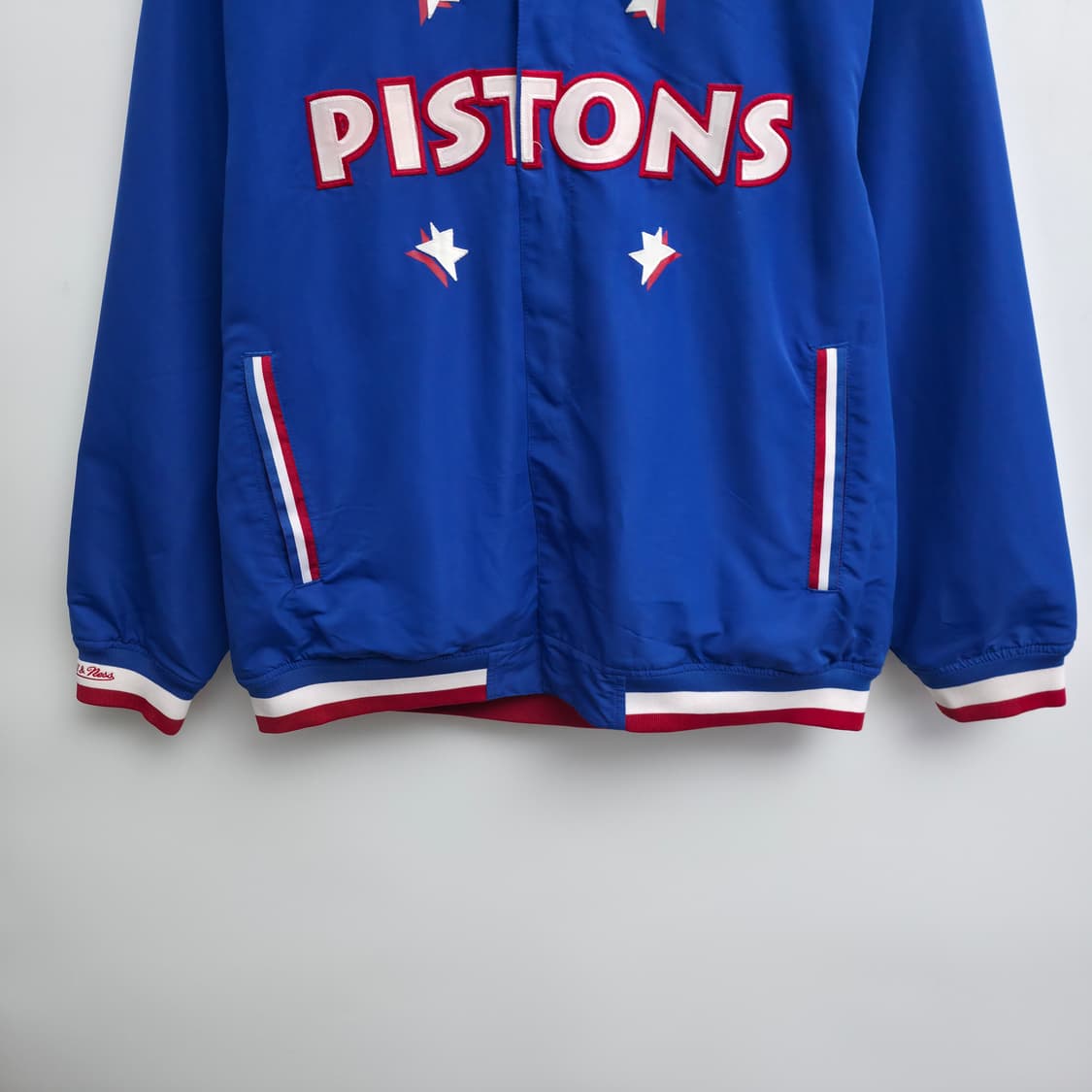 [L] 미첼낸네스 NBA 디트로이트 바시티 자켓 상품이미지3