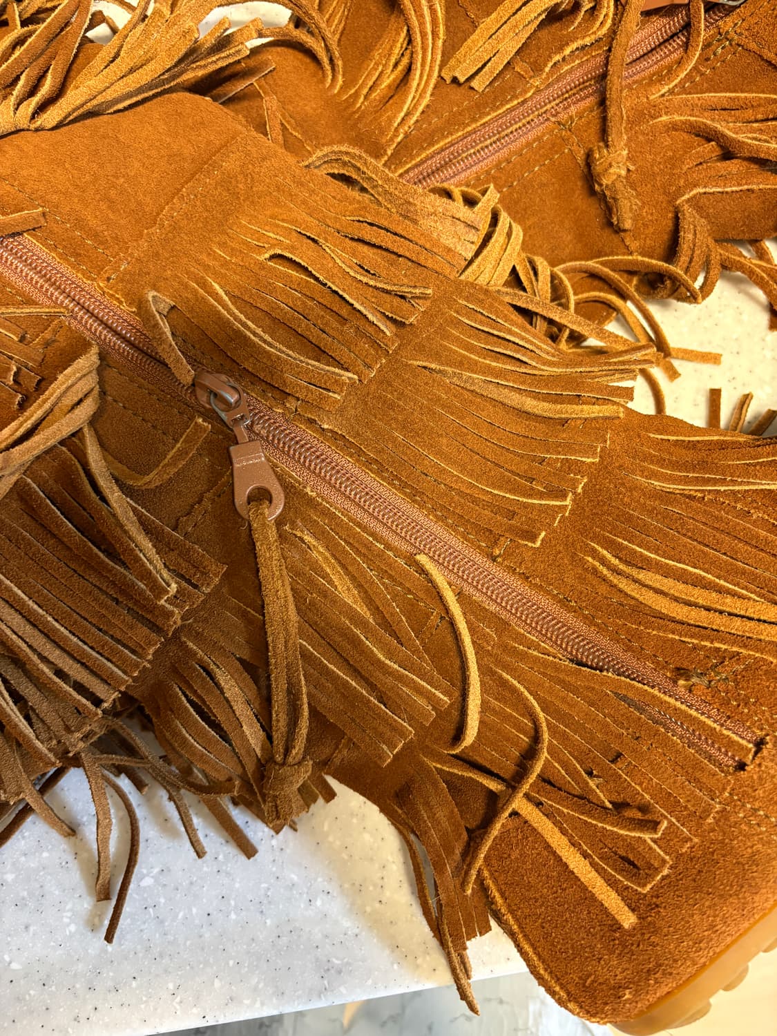 미네통카 5레이어 프린지 태슬 에스닉 부츠 상품이미지3