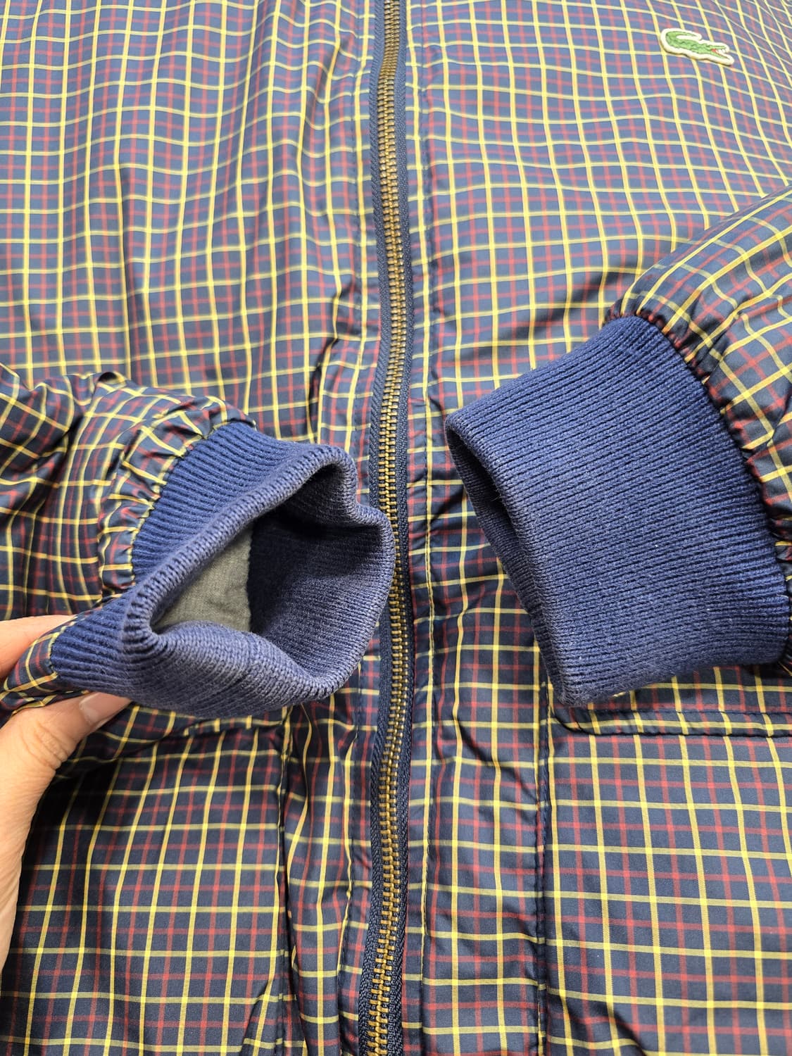 라코스테 남성 양면 다운패딩 자켓 S 상품이미지8