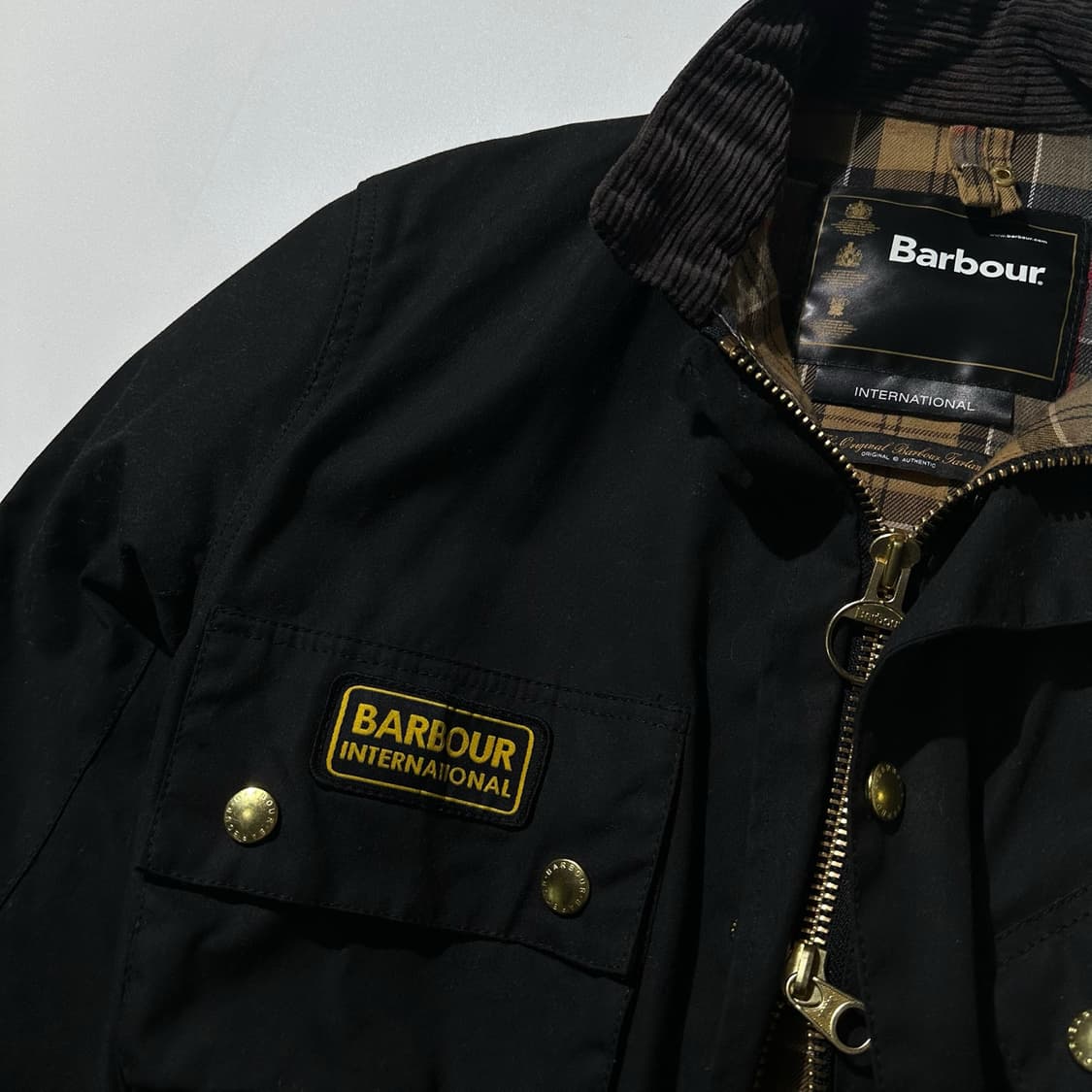 바버 인터내셔널 A7 왁스 자켓 상품이미지5