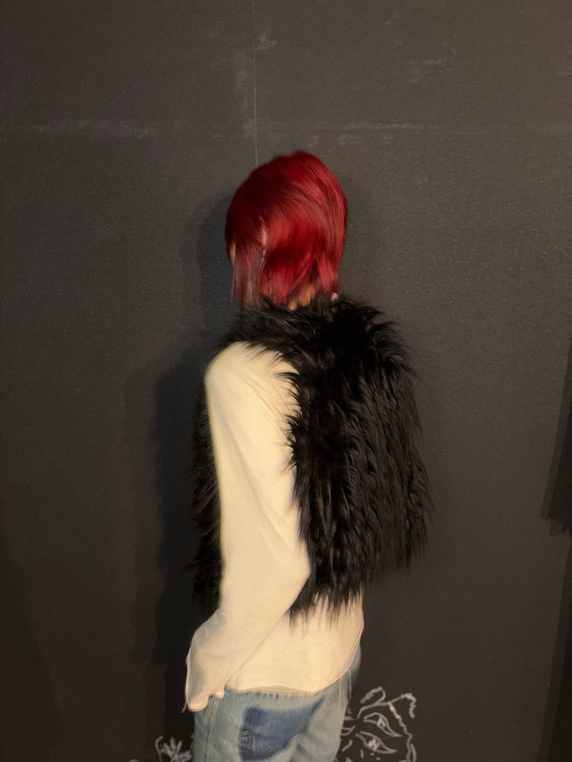 Feather Fur vest 상품이미지6