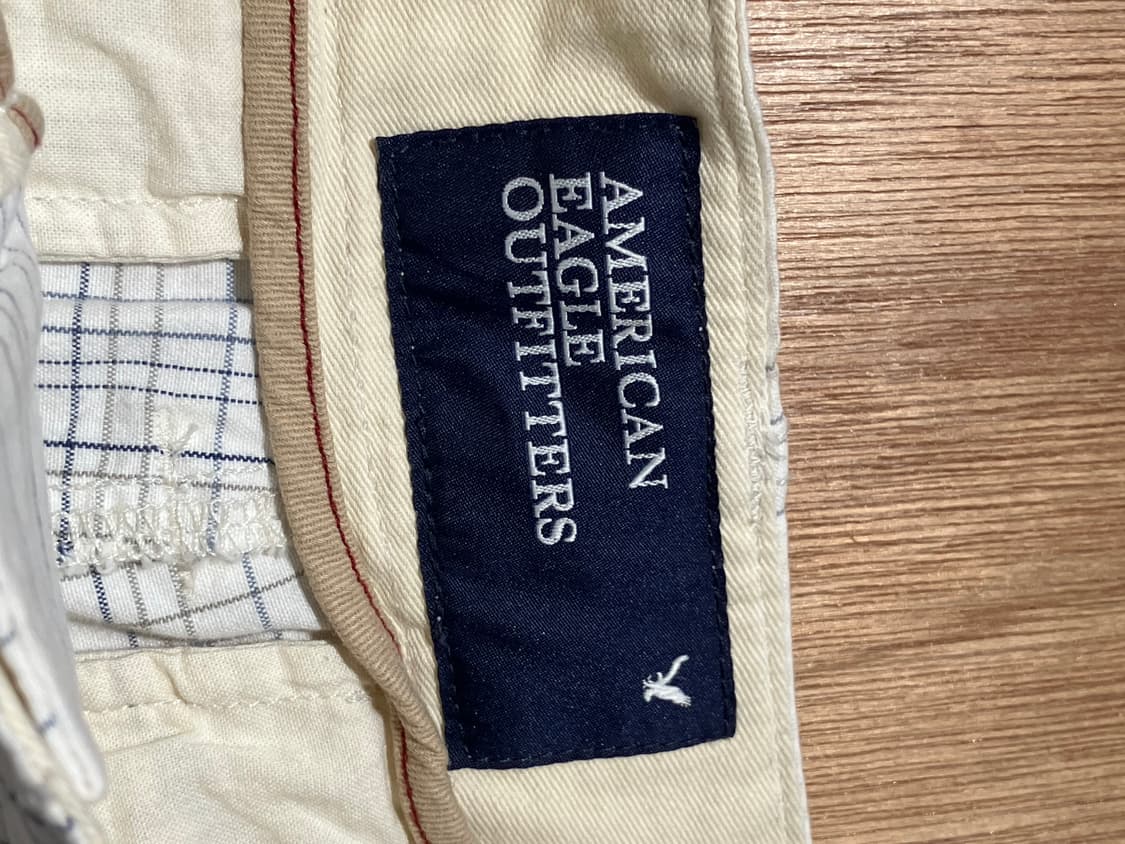 30) American Eagle 화이트 체크 카고 쇼츠 상품이미지7