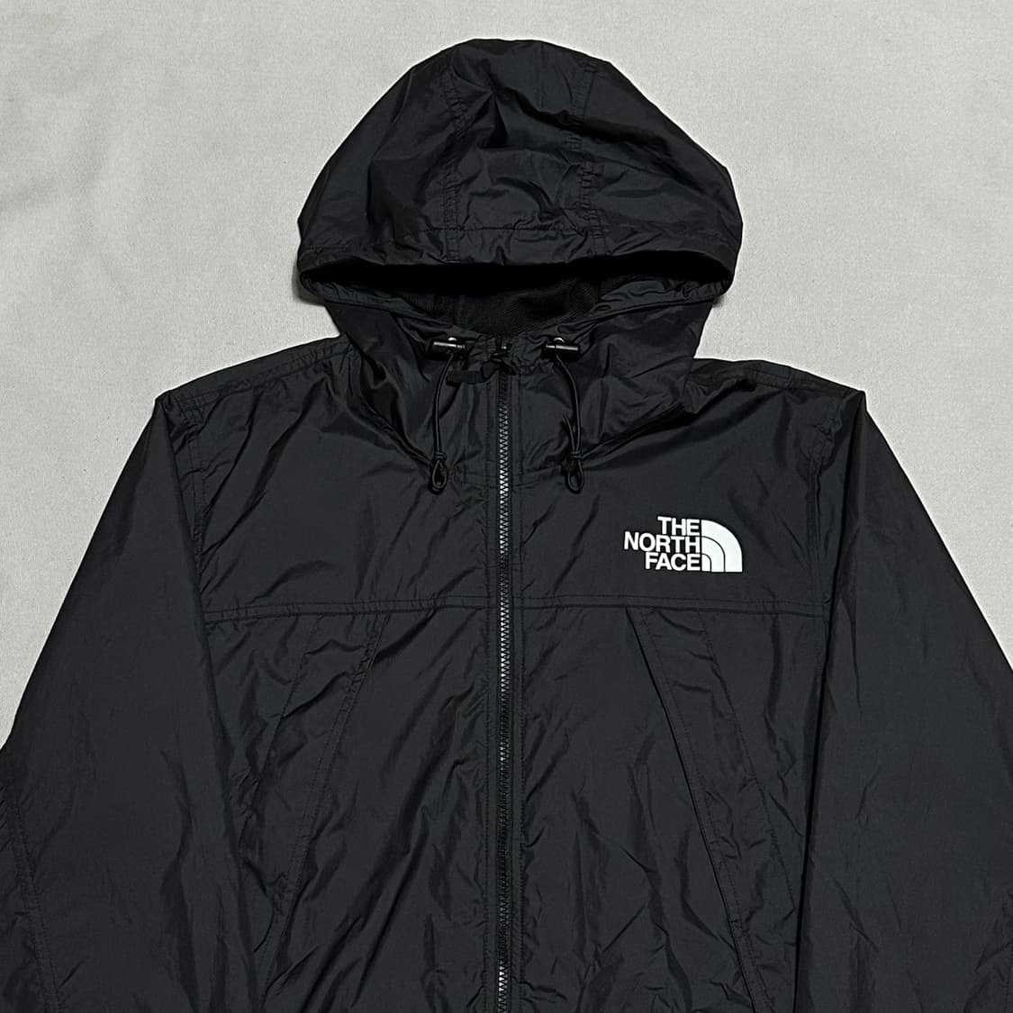 L 노스페이스 하이드레나 블랙 후드 바람막이 상품이미지1
