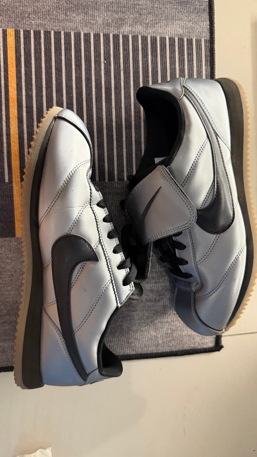 나이키 코르테즈 레더 SE 메탈릭 실버 270 상품이미지3