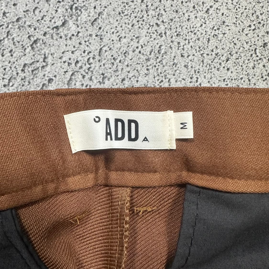 ✨ (바배) ADD 에드 브라운 와이드 팬츠 상품이미지3