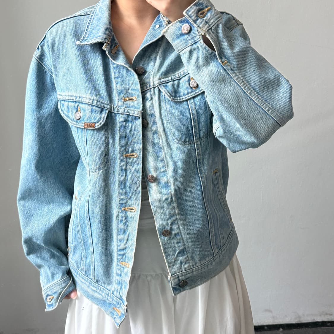 리 데님 자켓 상품이미지2