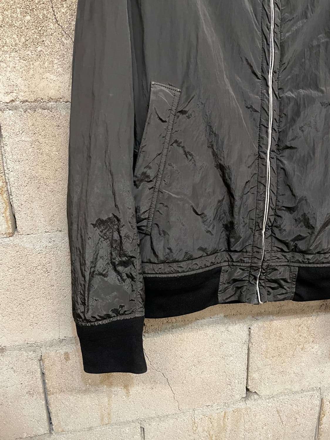 스톤 아일랜드 나일론 메탈 윈드브레이커 자켓  상품이미지9