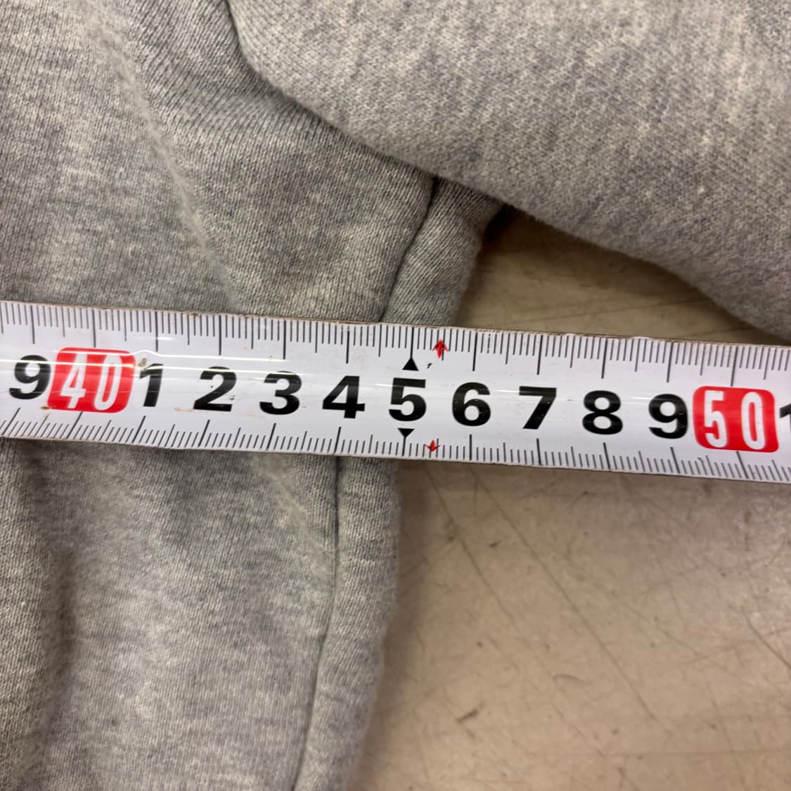 본더치 빅로고 그레이 후드티 상품이미지5