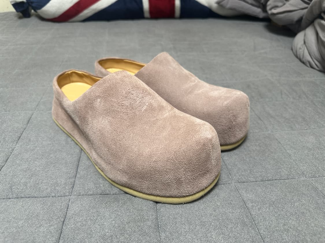 디앤에스알 맘모스 스웨이드 뮬 핑크 280 상품이미지3