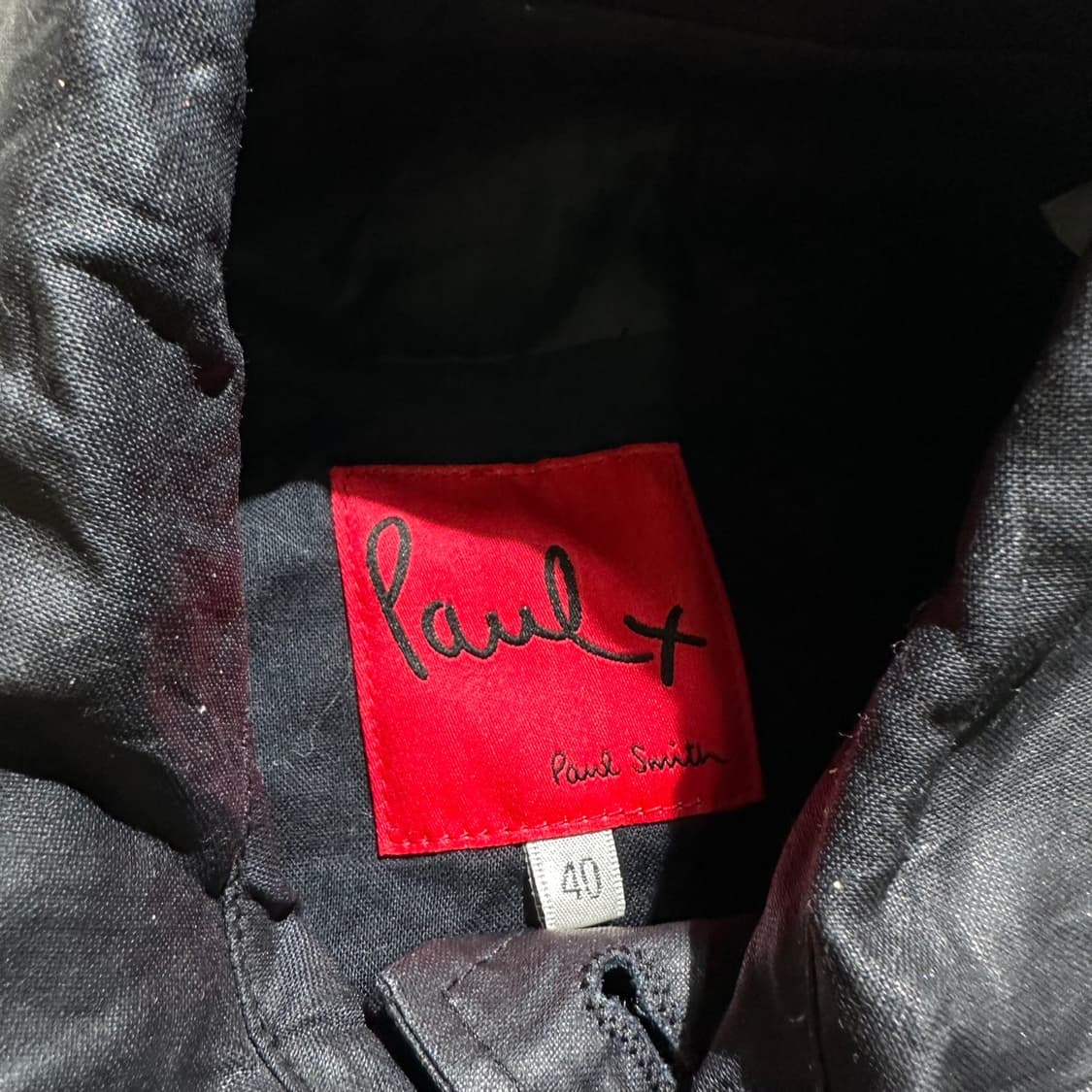 폴스미스 코티드 라미 더블 트렌치 코트 상품이미지3