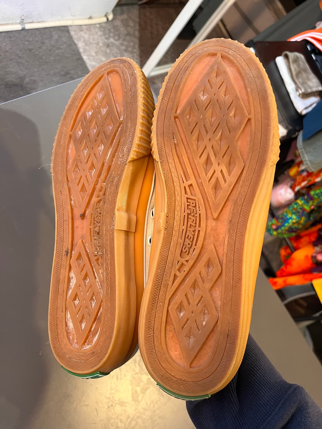 피에프 플라이어스 캔버스 로우 스니커즈 아이보리 (285mm) 상품이미지6