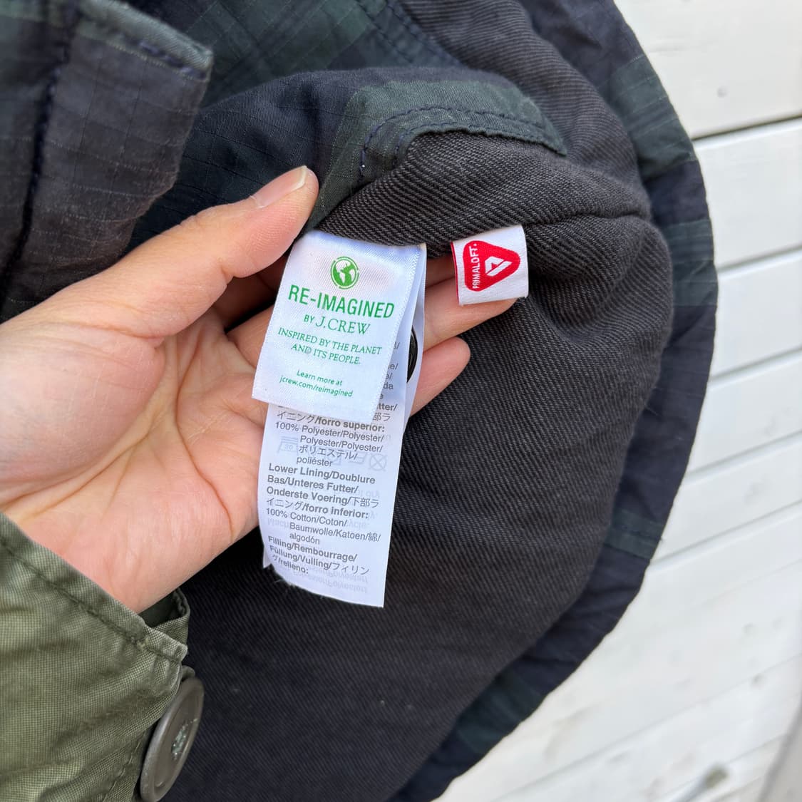 J.crew 제이크루 블랙와치 퀼팅 자켓 상품이미지7