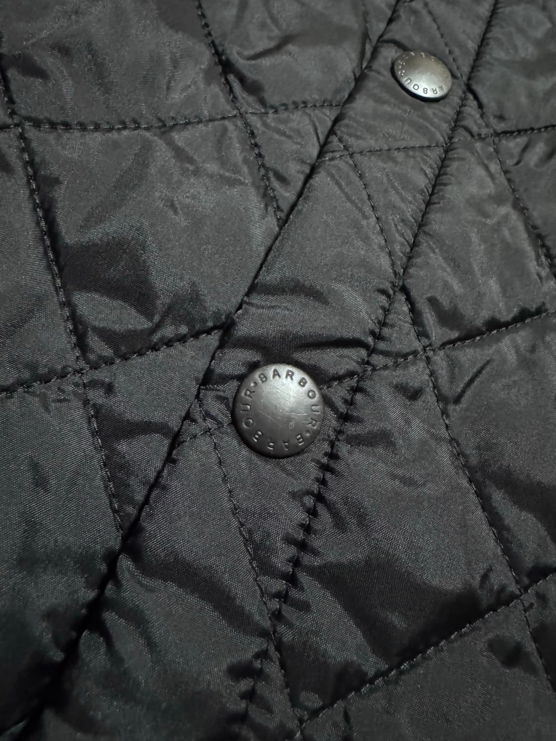 바버 리데스데일 퀄팅 자켓 블랙 XL 상품이미지5