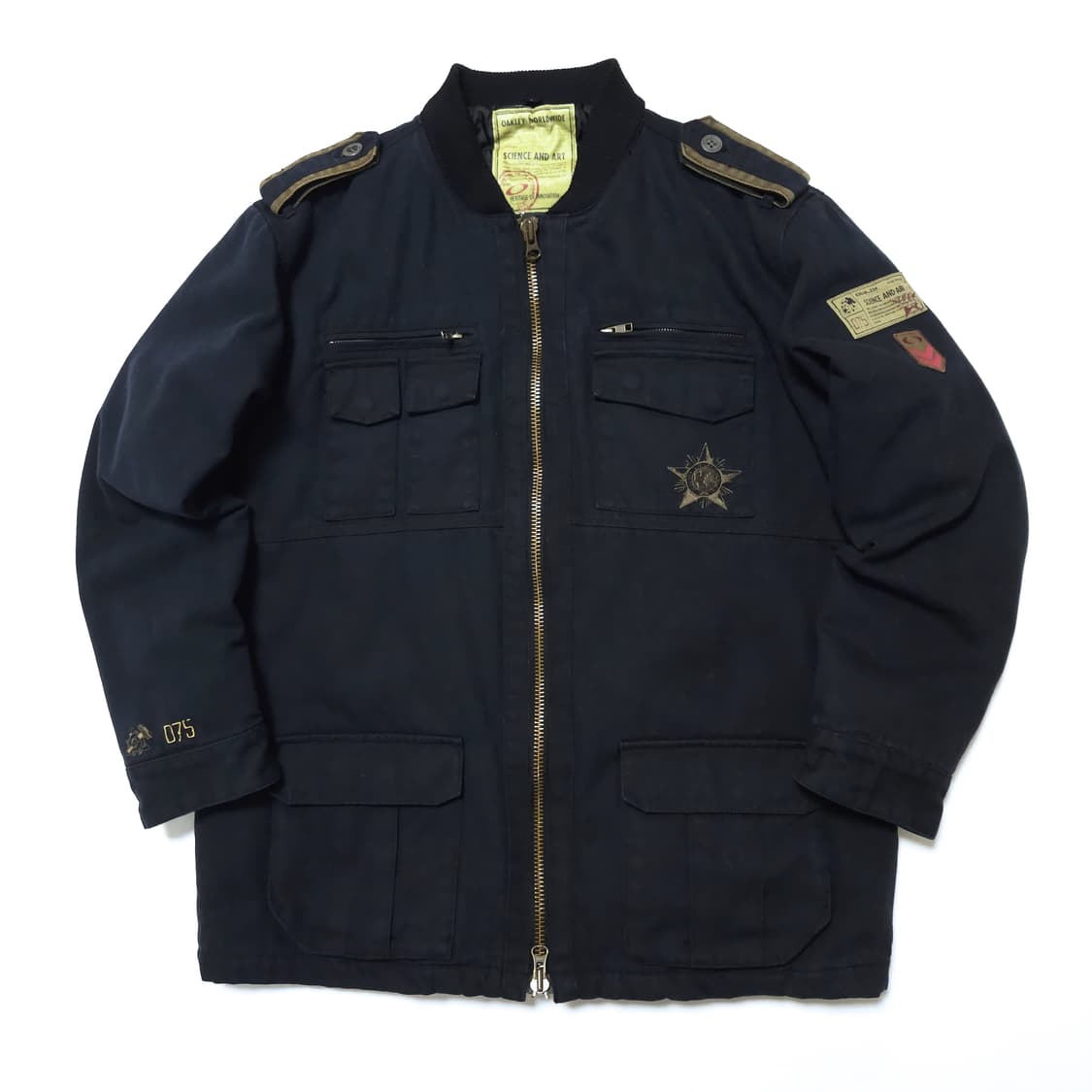 오클리 OAKLEY 퀄팅 패치 워크 필드 자켓 상품이미지2