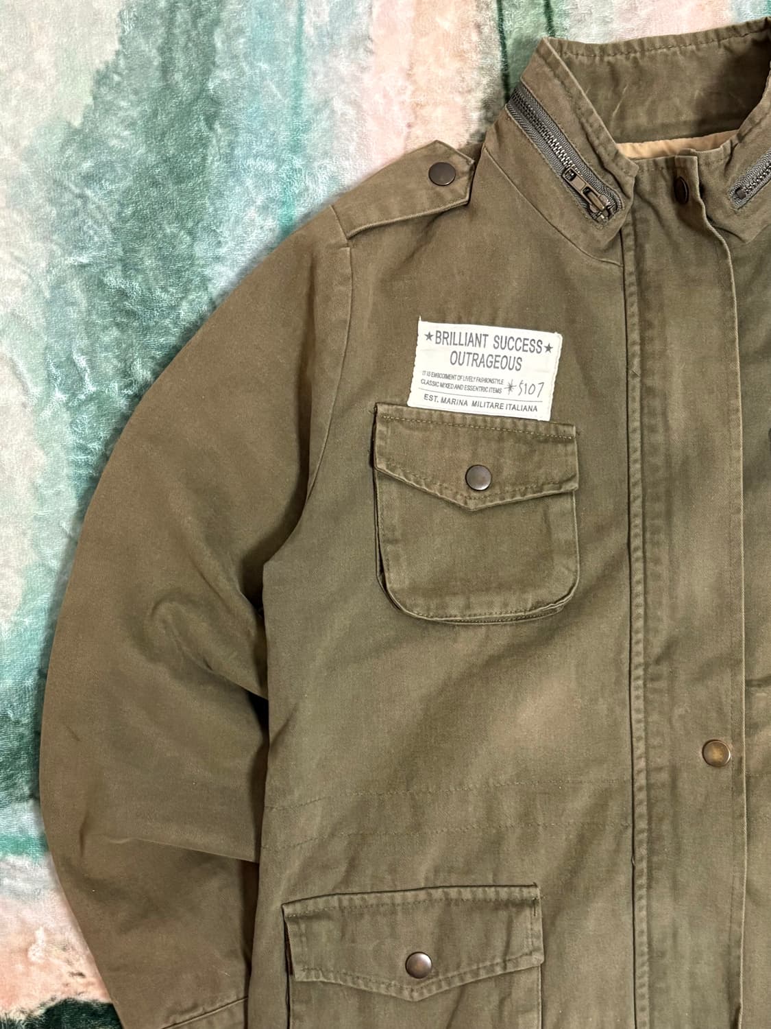 빈티지 밀리터리 필드 자켓 상품이미지3