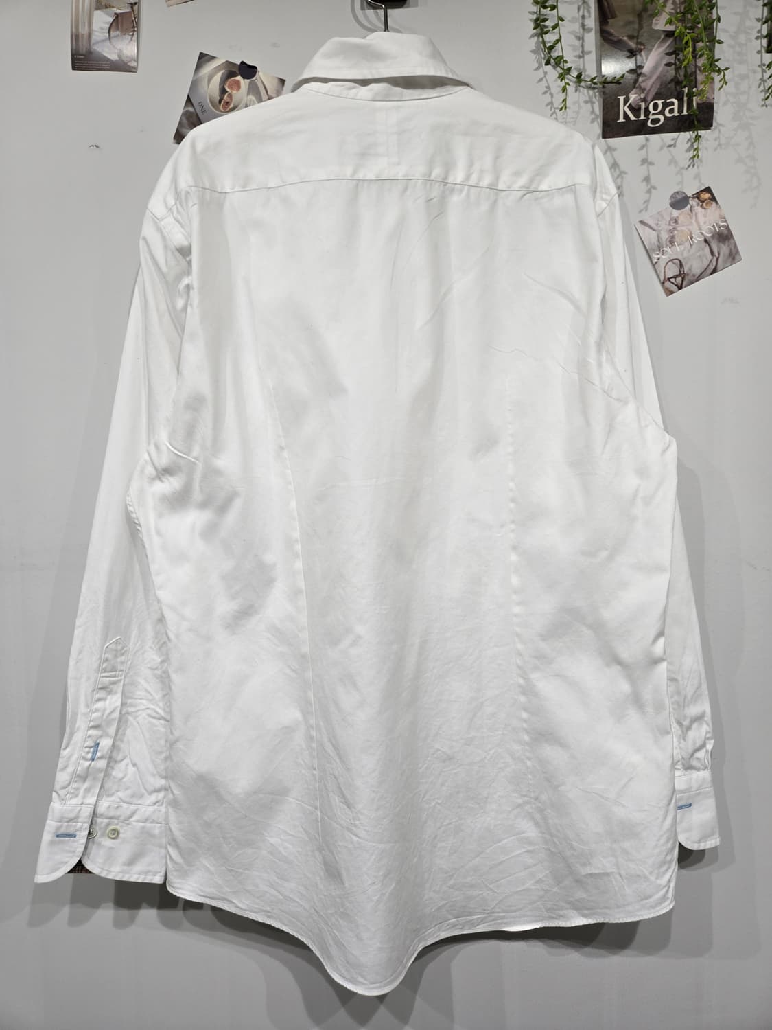 버버리 화이트 셔츠 남방 긴팔 상품이미지4