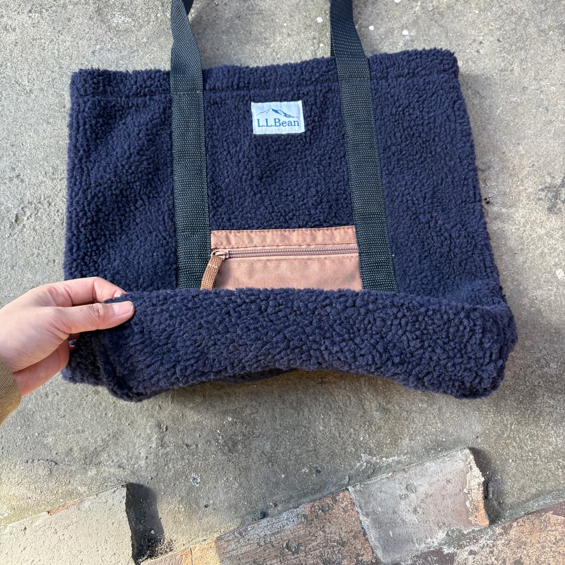 L.L.bean 엘엘빈 플리스 토트백 가방 상품이미지5