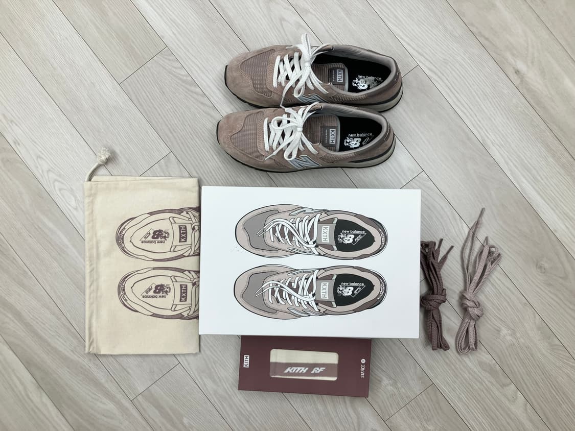 뉴발란스 990V1 KITH 콜라보 판매합니다 상품이미지8