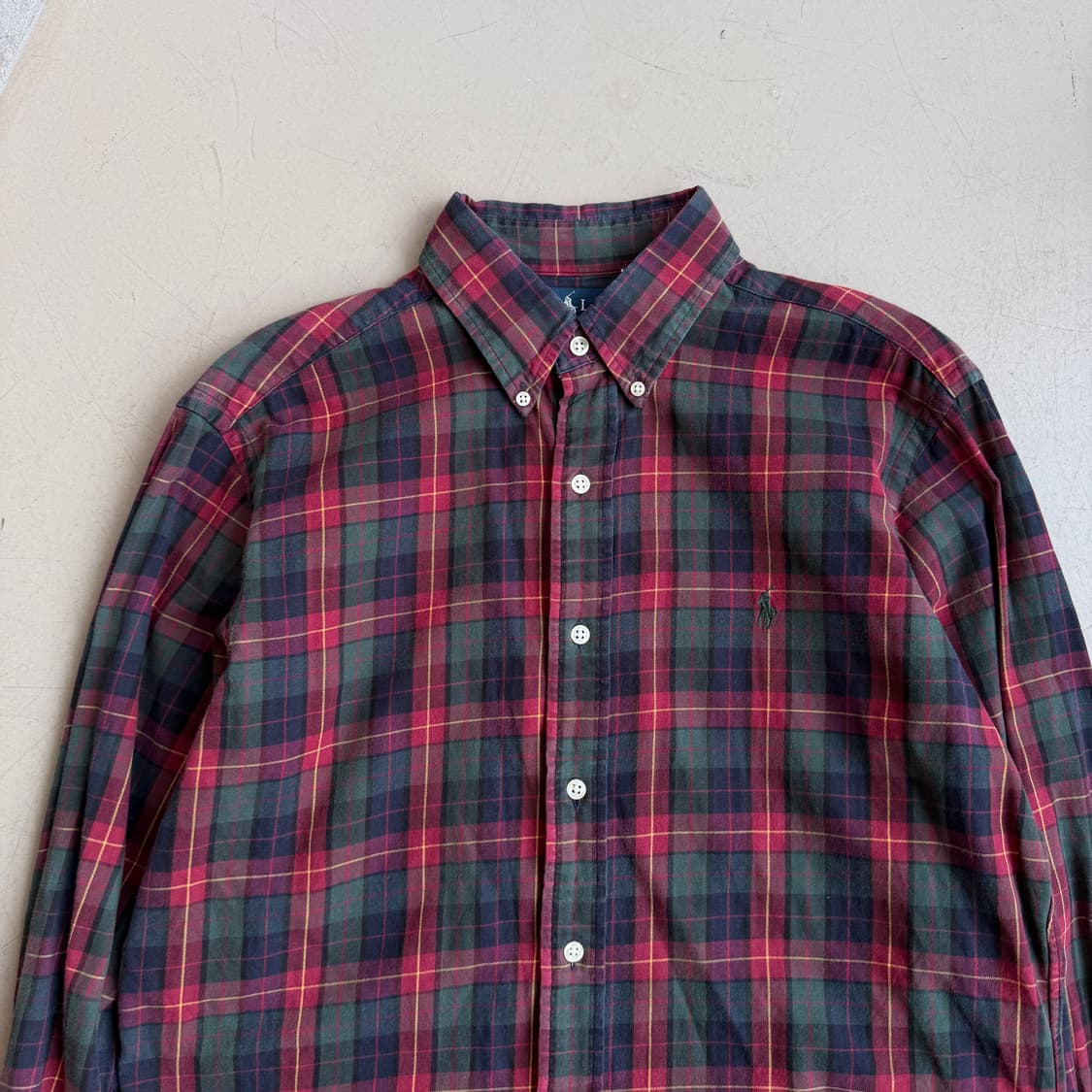 폴로 랄프로렌 체크 셔츠 상품이미지4