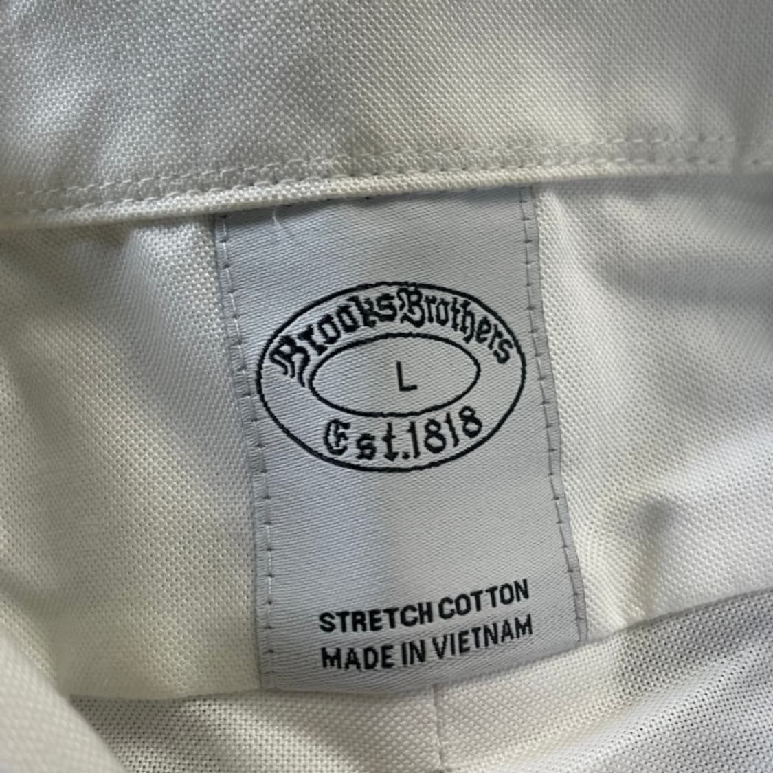 100 브룩스브라더스 화이트 셔츠 상품이미지3