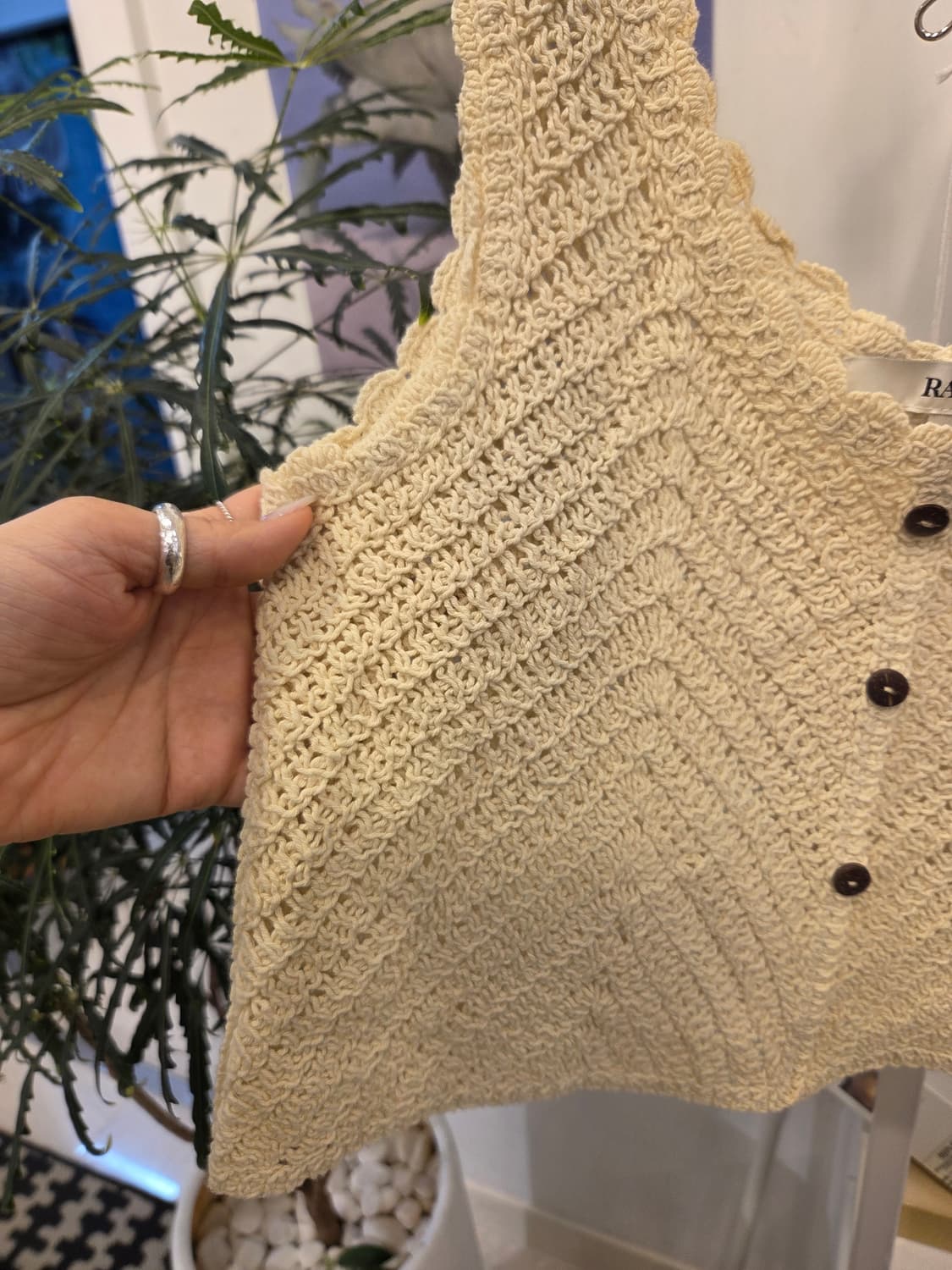 RAIVE 레이브 니트 탑 뷔스티에 상품이미지3