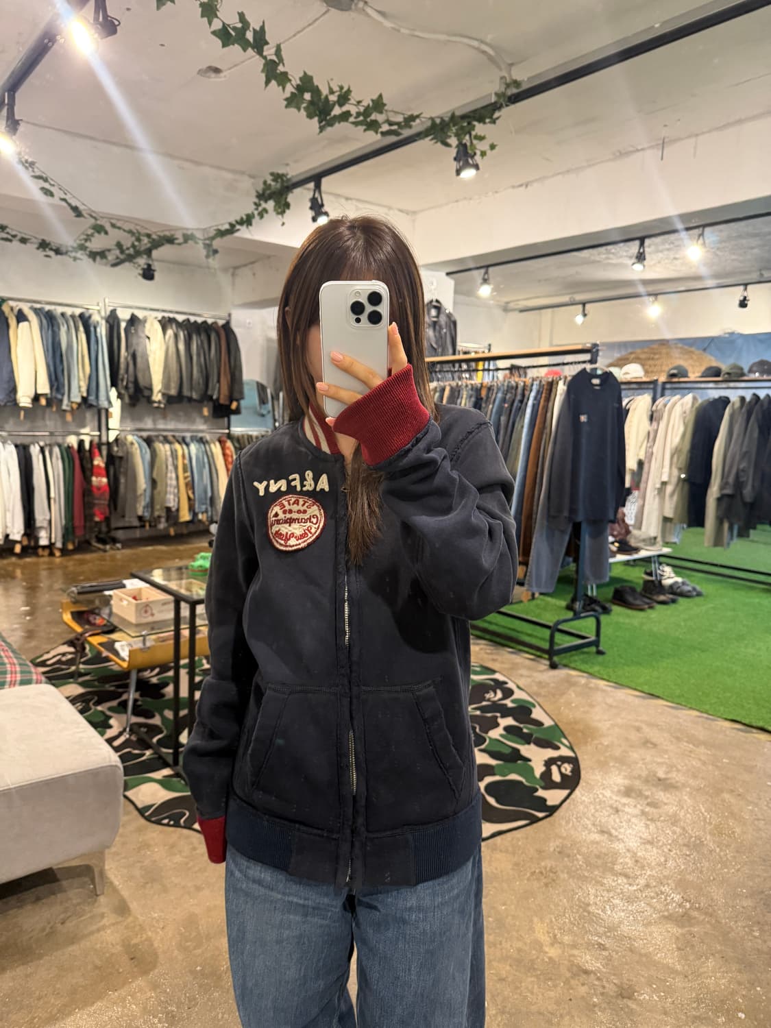 아베크롬비 패치 코튼 집업 자켓 상품이미지6