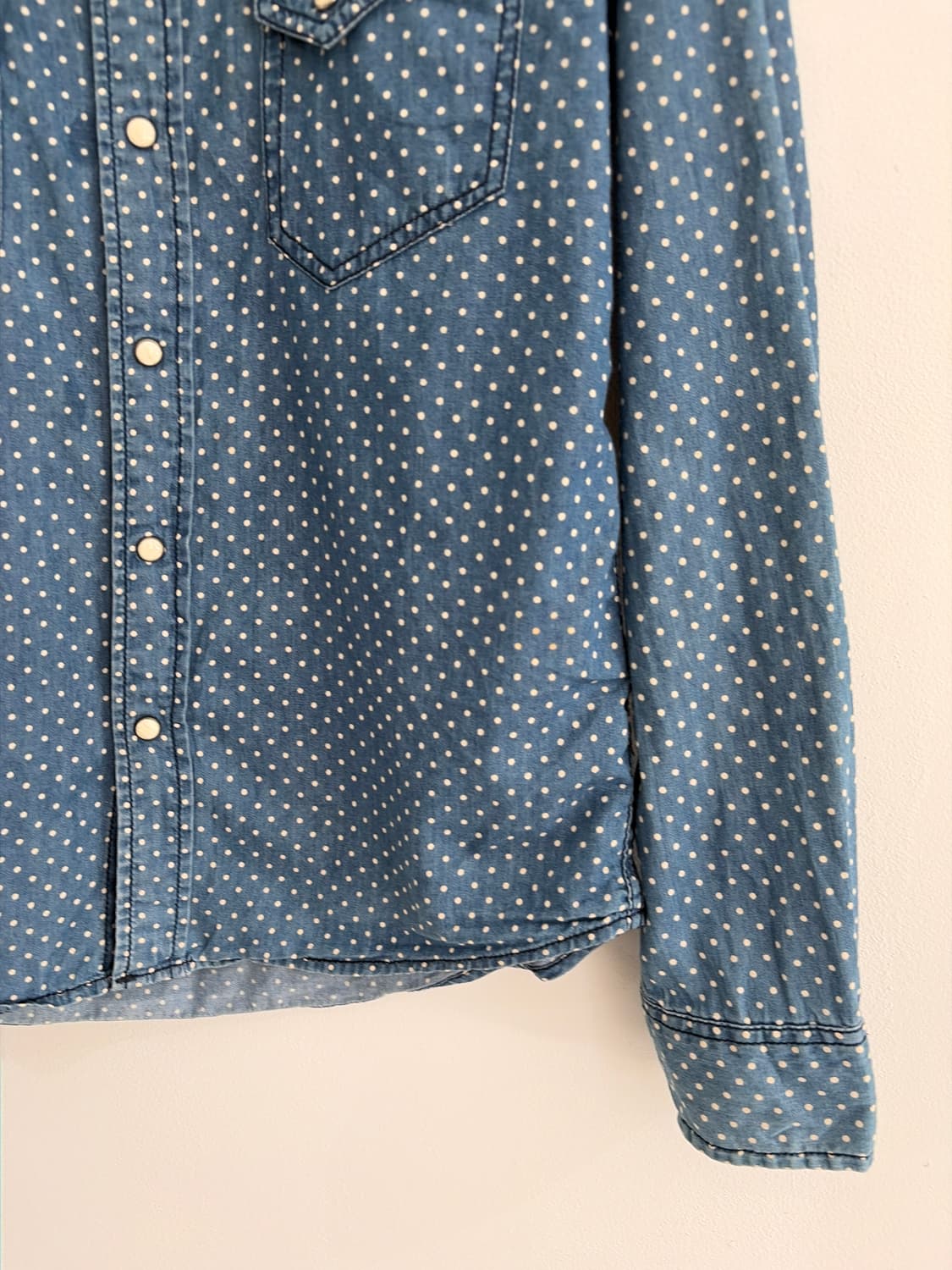 M&S dot shirt 상품이미지3