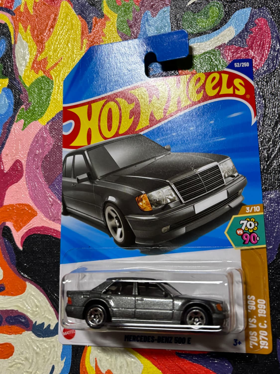 미개봉) 메르세데스 벤츠 500e 다이캐스트 핫휠 인테리어 소품 상품이미지2
