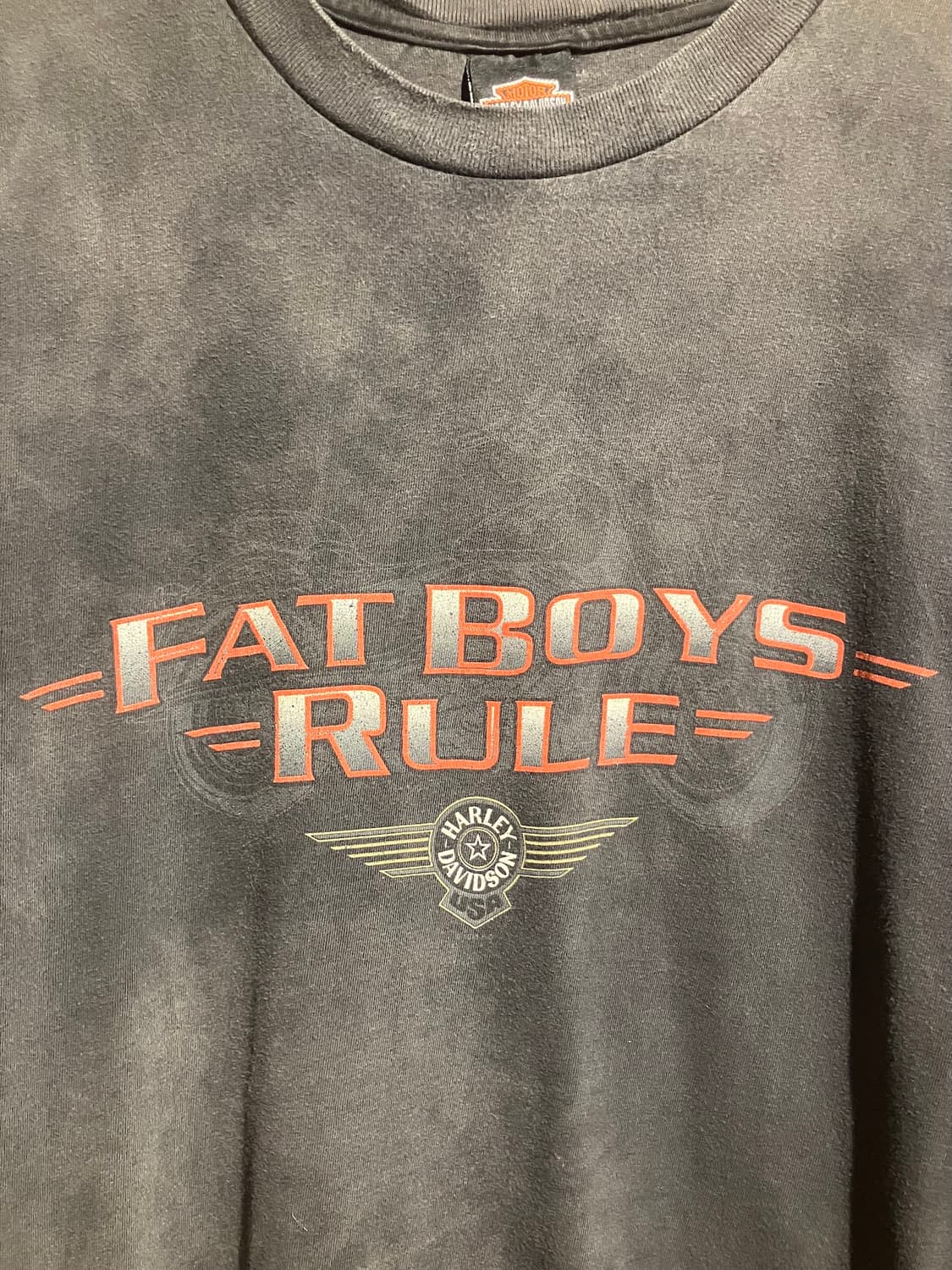 90s USA 빈티지 할리 데이비슨 반팔 티셔츠 상품이미지3