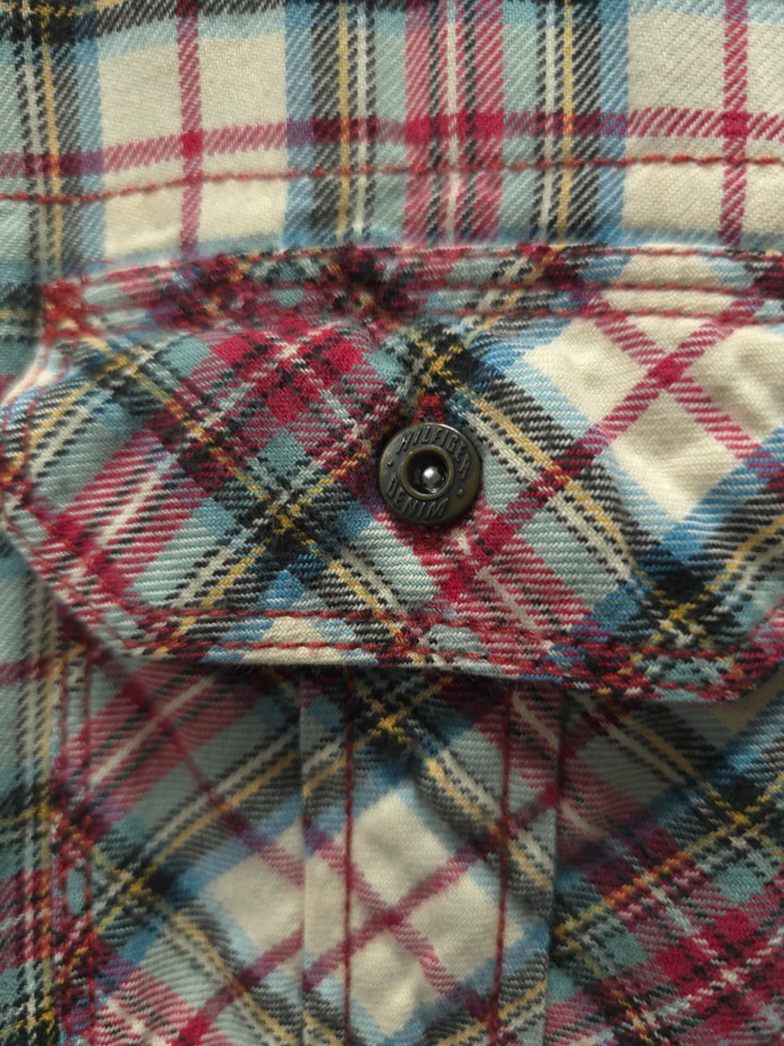 힐피거데님 워크웨어무드 체크 플란넬 셔츠 (95) 상품이미지5