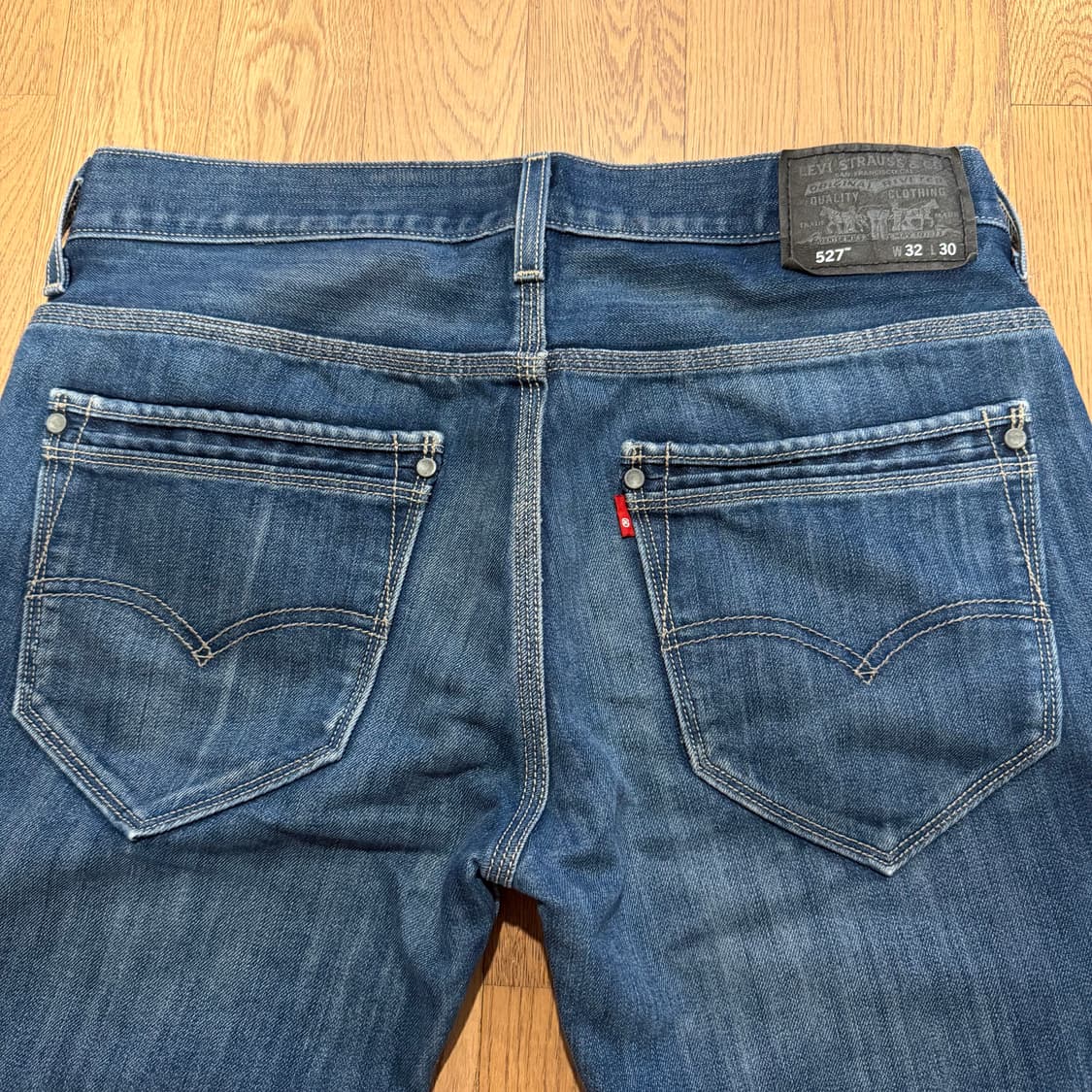 Levi's 527 블랭크 탭 슬림 부츠컷 데님팬츠 상품이미지6