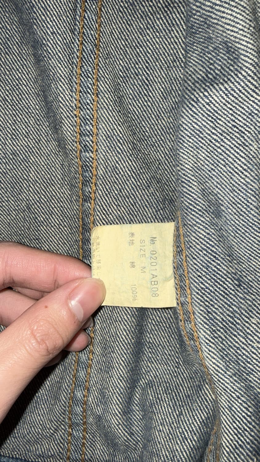 히스테릭글래머 데님자켓(m) 상품이미지4