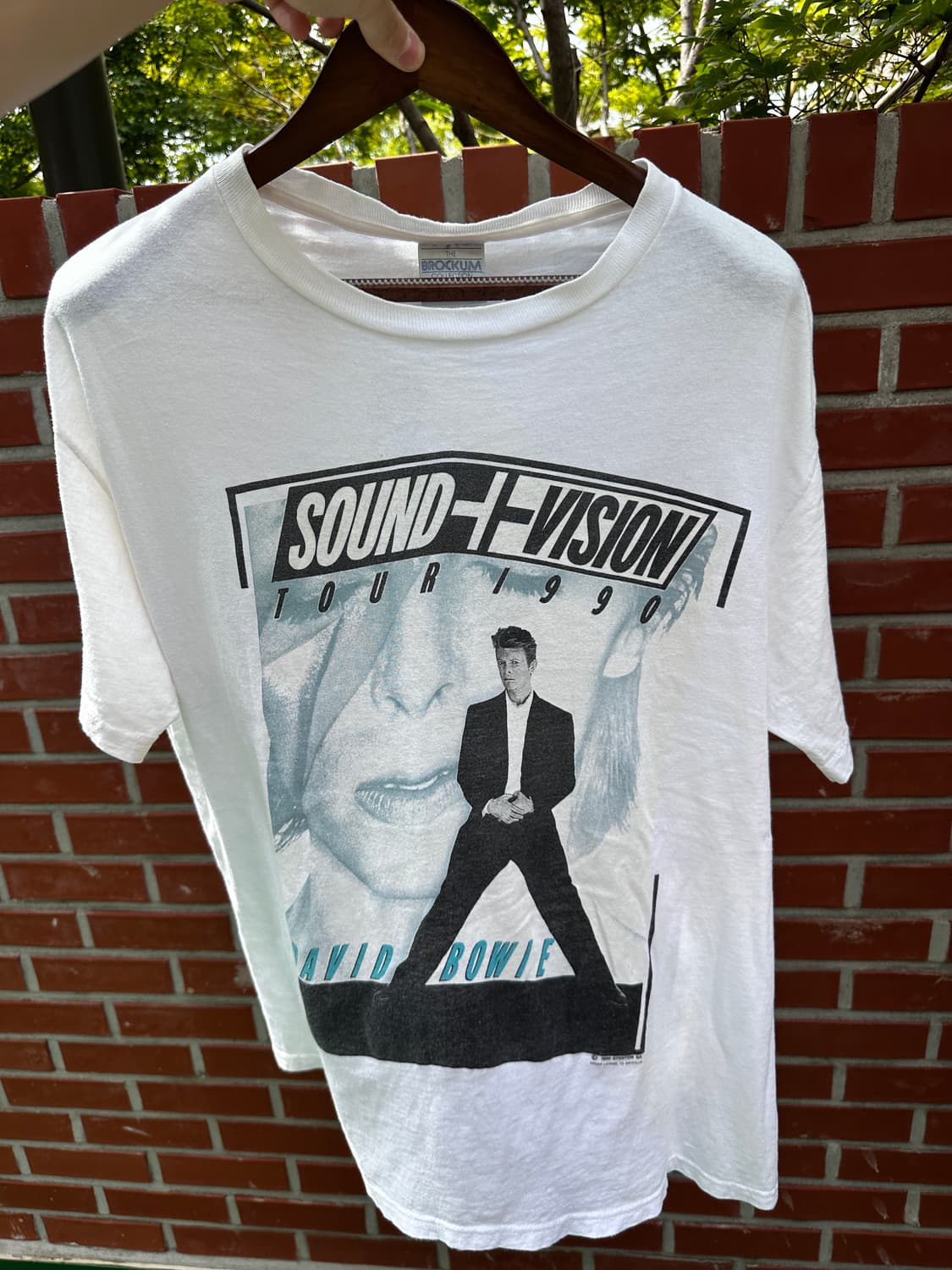 90s og 데이비드 보위 사운드비젼 밴드 티셔츠 상품이미지1