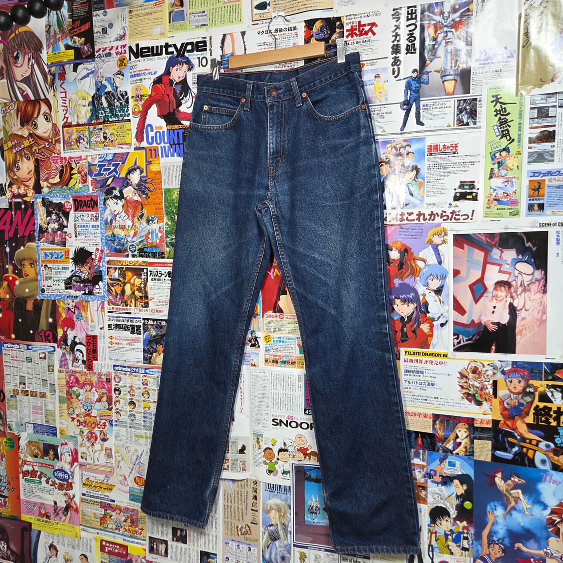 리바이스 206 스트레이트 진청 데님 팬츠 상품이미지6