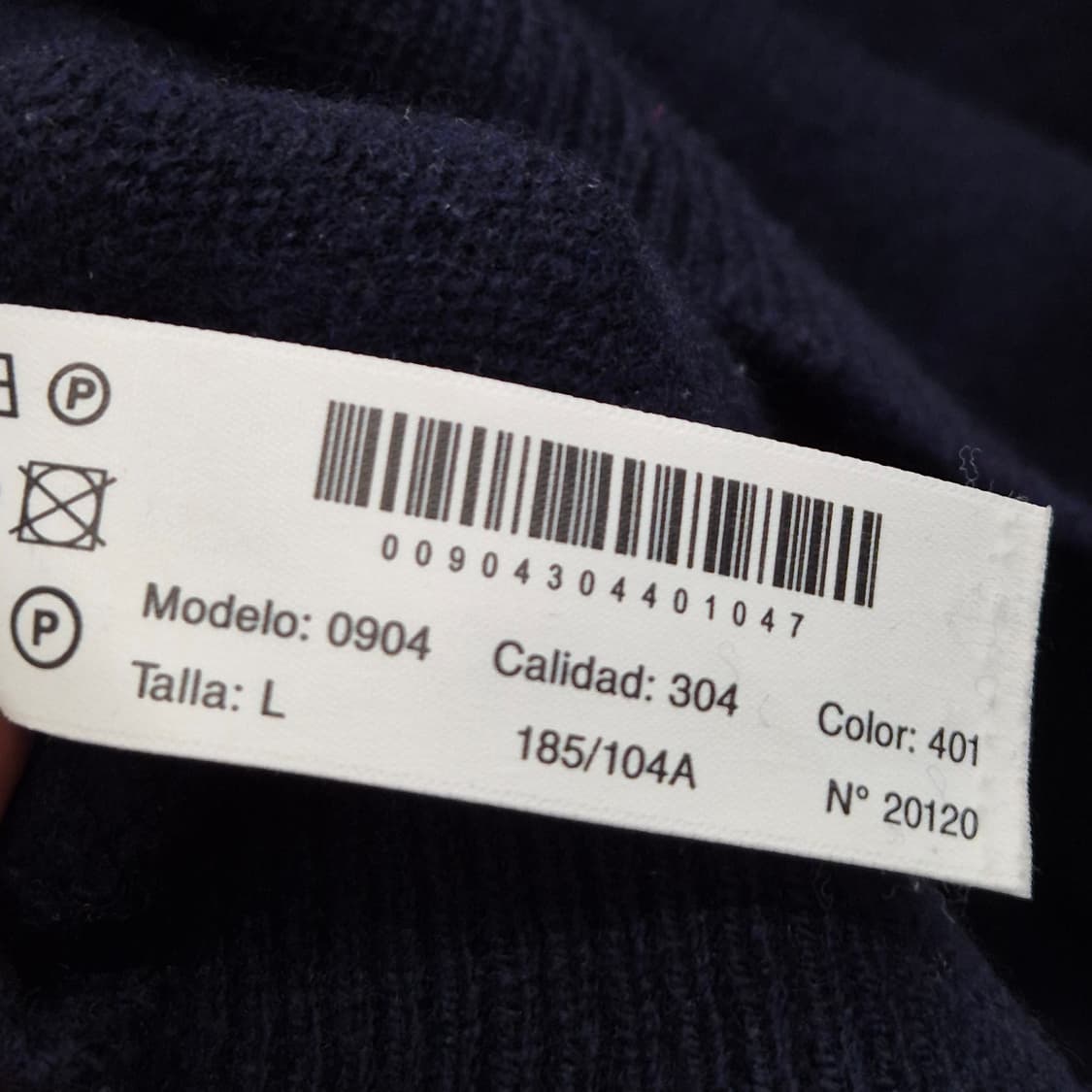 마시모두띠 울 캐시미어 넥 니트 L 상품이미지5