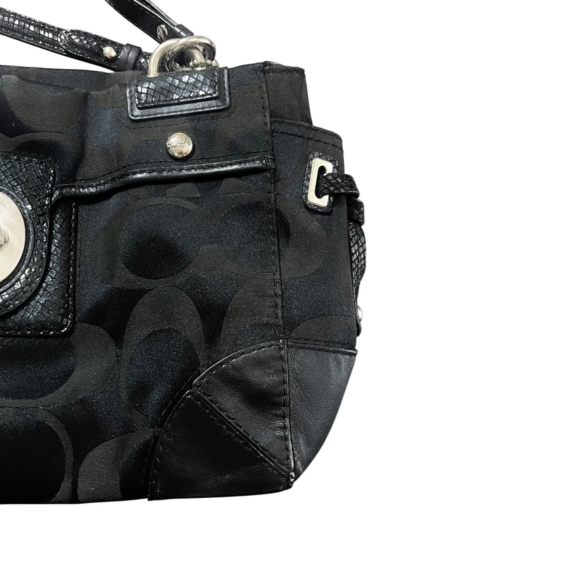 코치 COACH vintage black tote bag 상품이미지7