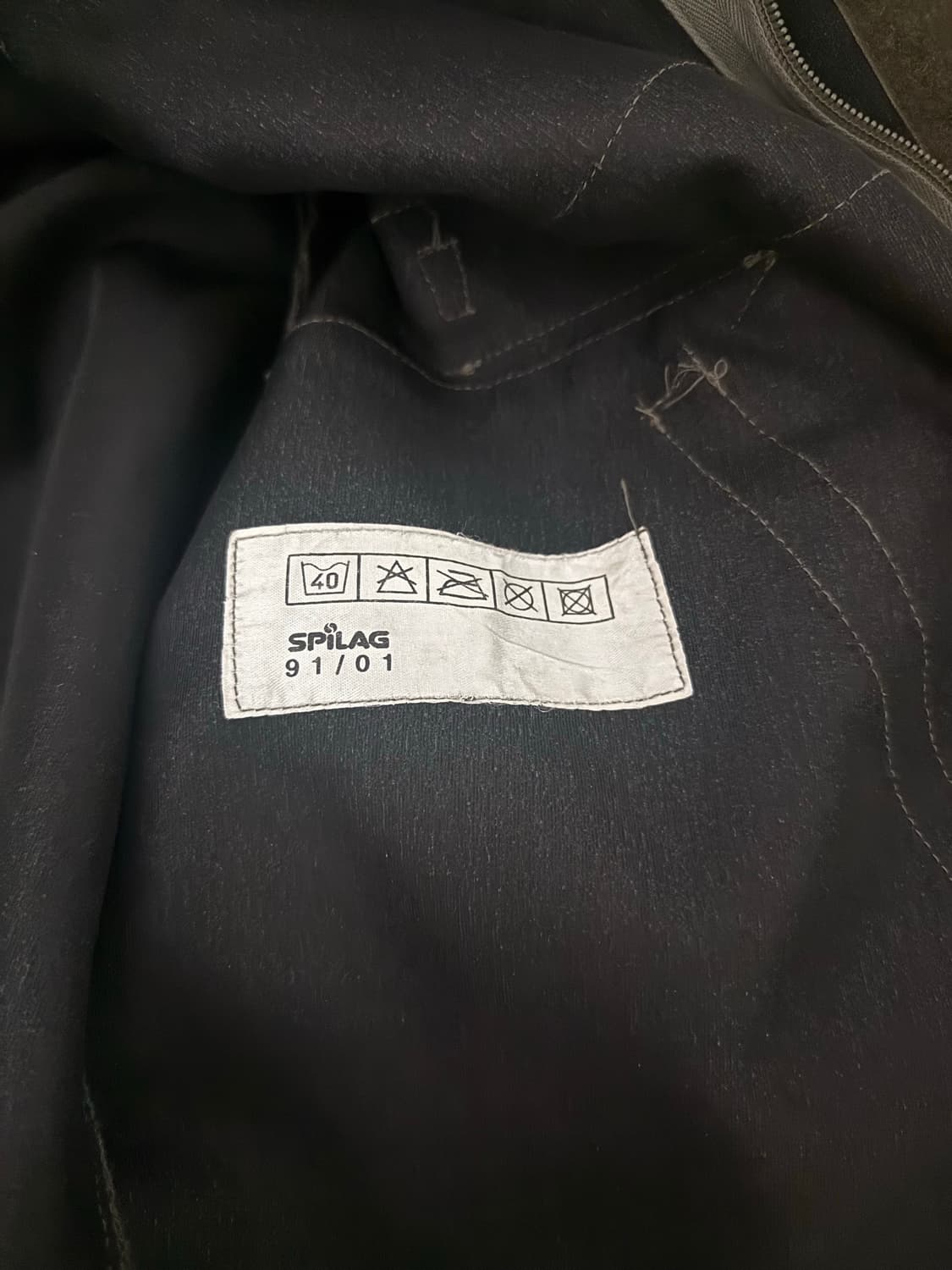 90s 스위스 밀리터리 NBC 프로텍티브 슈트자켓 (100) 상품이미지4