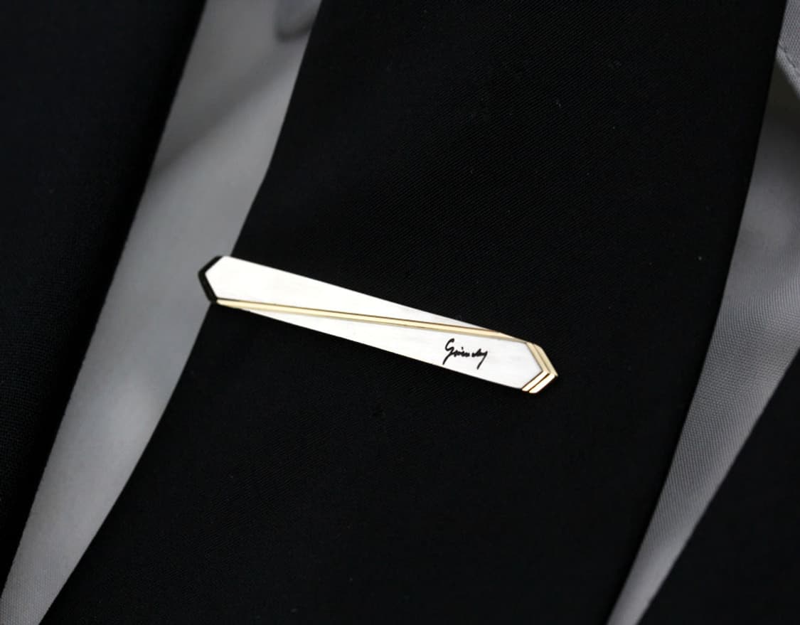 지방시 B+등급 5.2cm 남자 명품 넥타이핀 상품이미지6