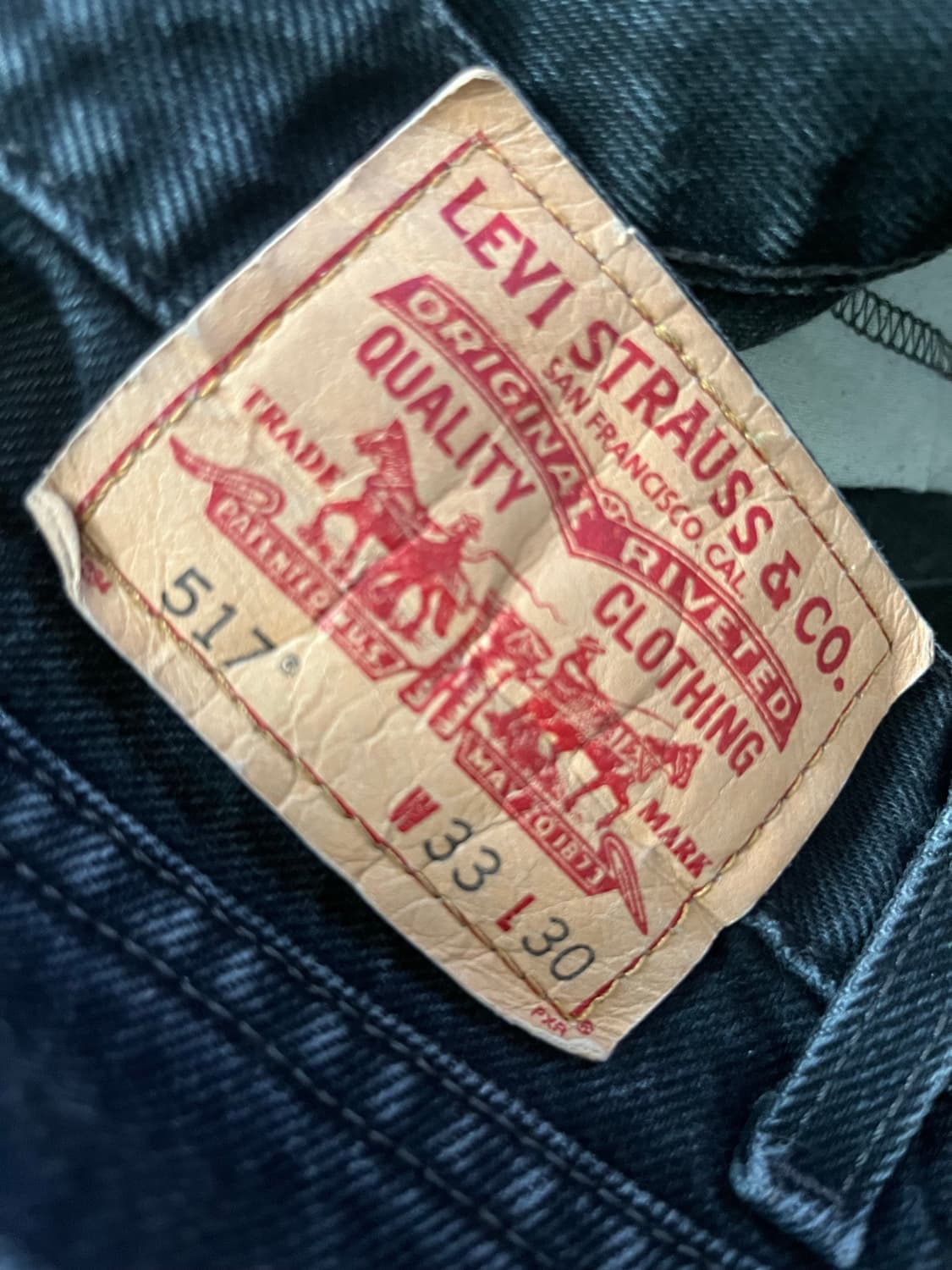 00s리바이스 부츠컷 데님 플레어진 517w33l30 상품이미지3