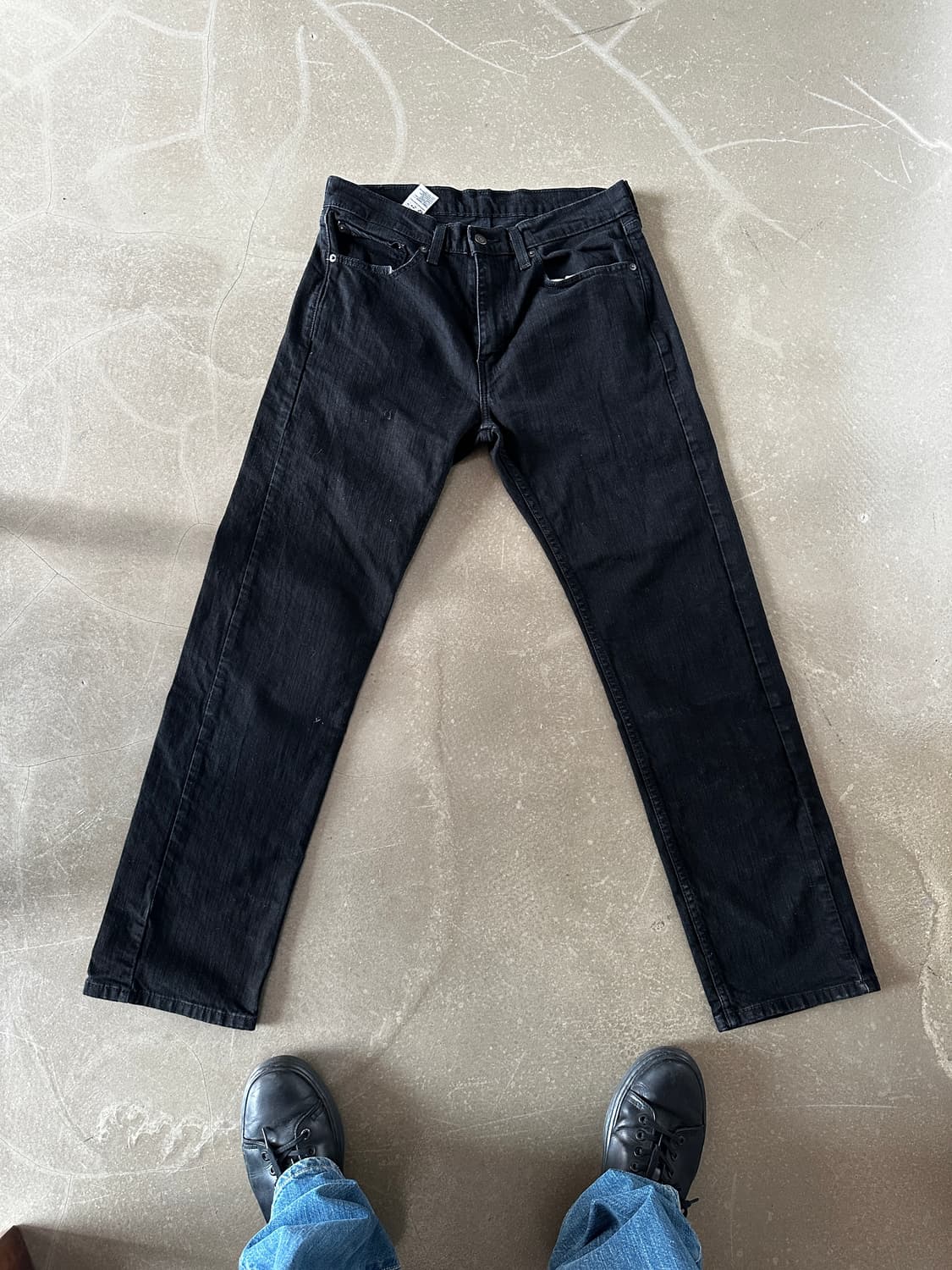 Levis 리바이스 505 블랙 데님 팬츠 w32 상품이미지3