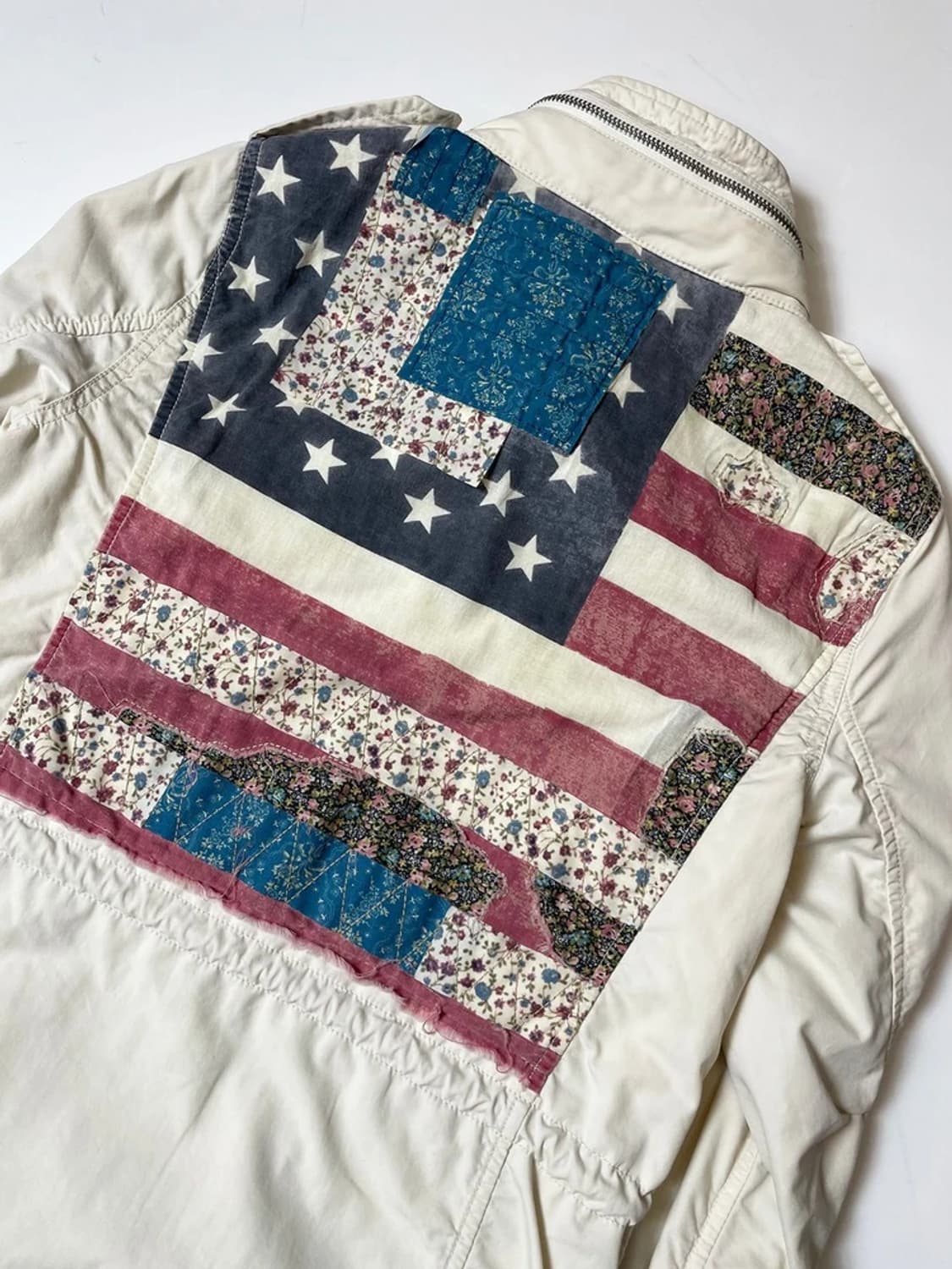 데님앤서플라이 00's 성조기 패치드 야상 자켓 PN9276 상품이미지2