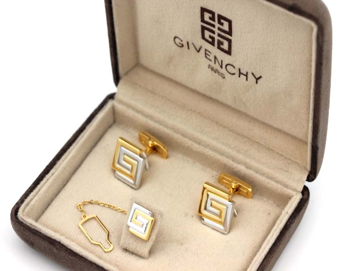 지방시 A-등급 남자 명품 커프스 뱃지 핀 포인트 상품이미지1