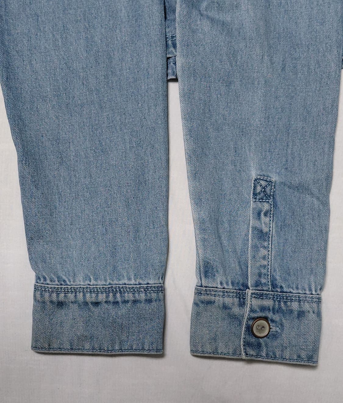 ​[AU 8/US 4] Afends 어펜즈 여성용 세미 크롭 데님 셔츠  상품이미지10