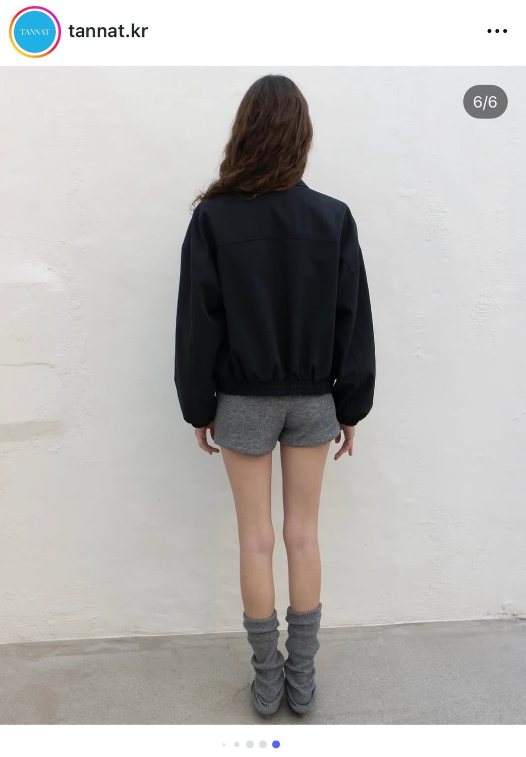 TANNAT 타낫 블루종 점퍼 (다크그레이) 상품이미지4