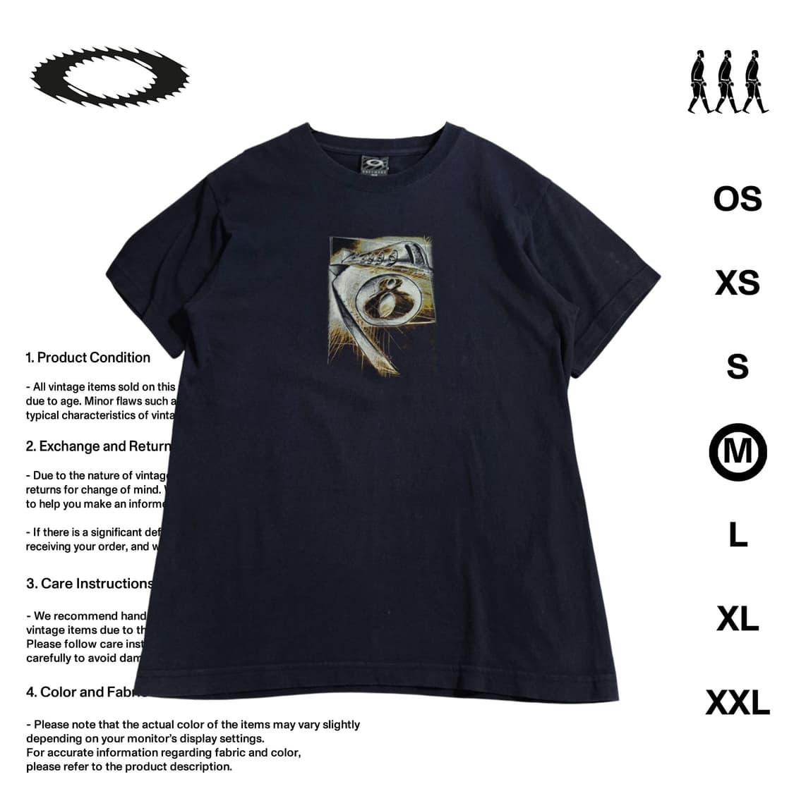 오클리 소프트웨어 팩토리 파일럿 반팔티셔츠 M사이즈 상품이미지1