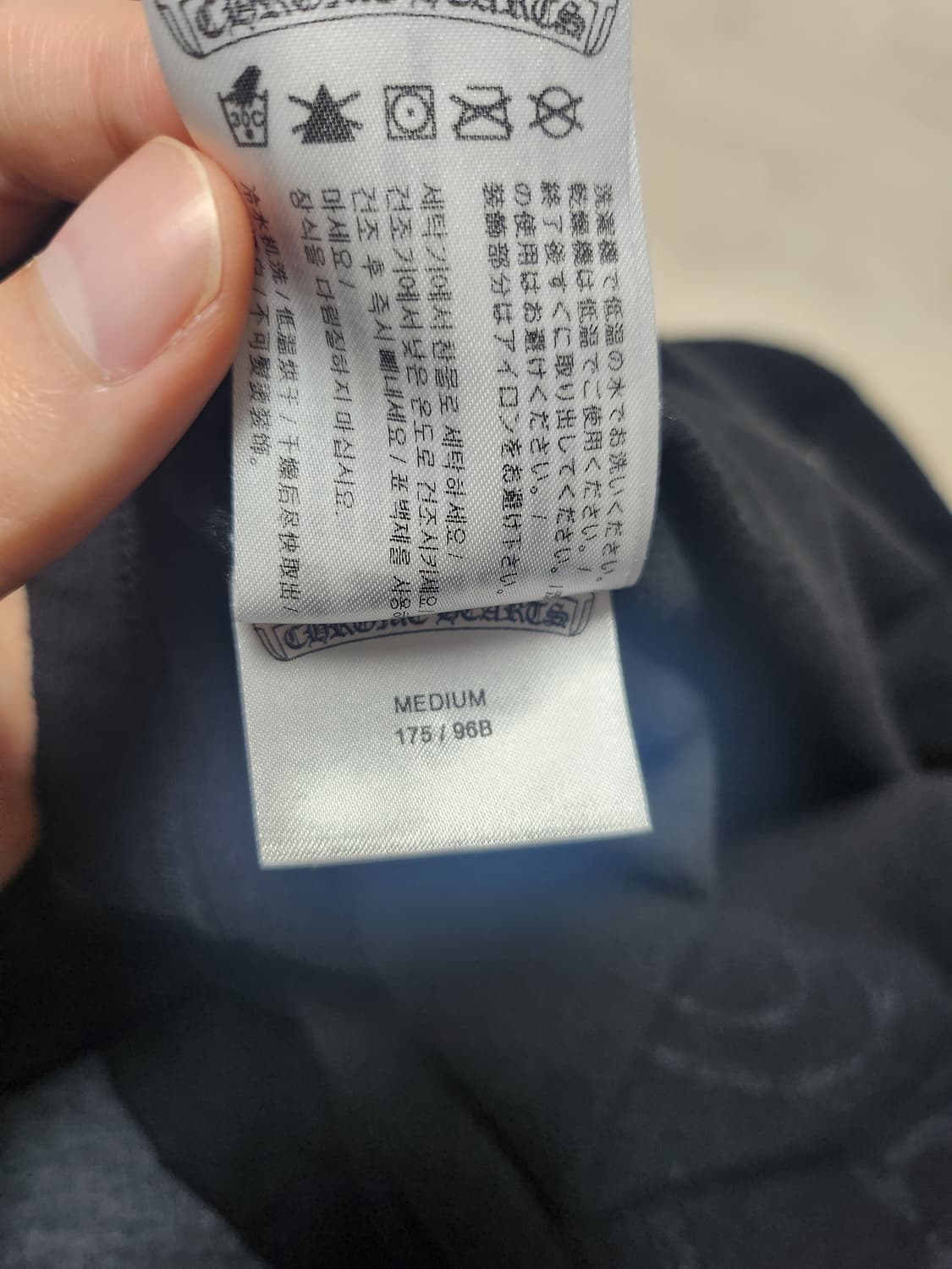 크롬하츠 홀스슈 플로랄 롱슬리브 m 상품이미지8