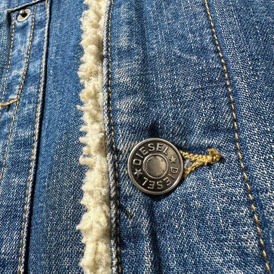 디젤 쉐르파 데님 트러커 자켓 상품이미지5